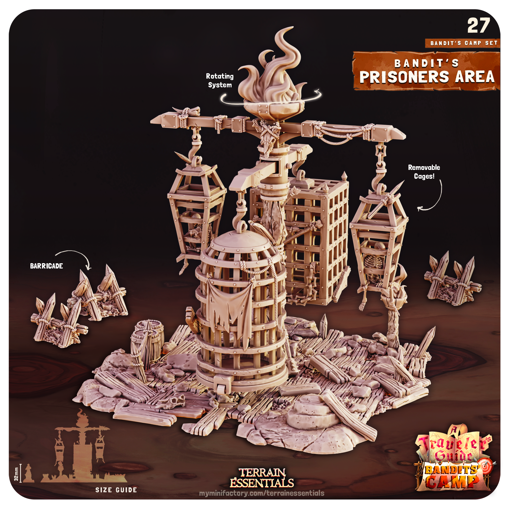 Bandits Camp von Terrain Essentials by Cast n Play