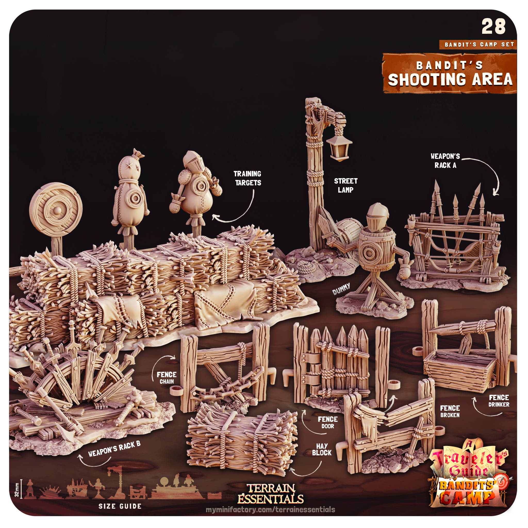 Bandits Camp von Terrain Essentials by Cast n Play