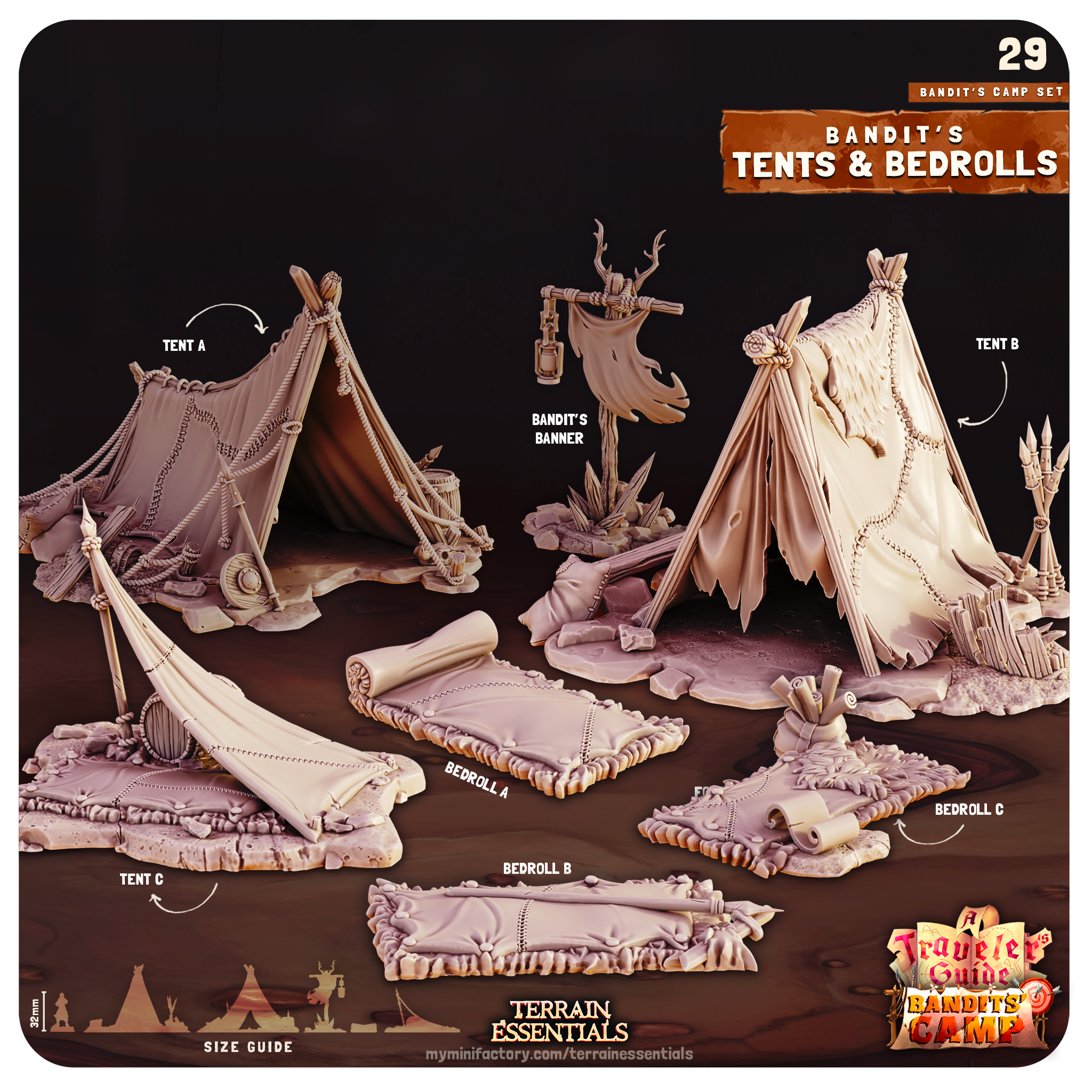Bandits Camp von Terrain Essentials by Cast n Play