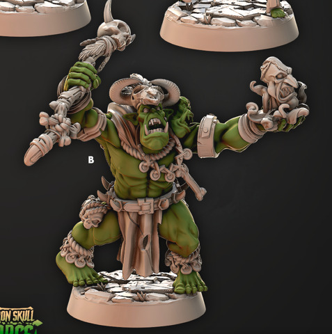 Blood Shaman - Iron Skull Orcs - Cast n Play