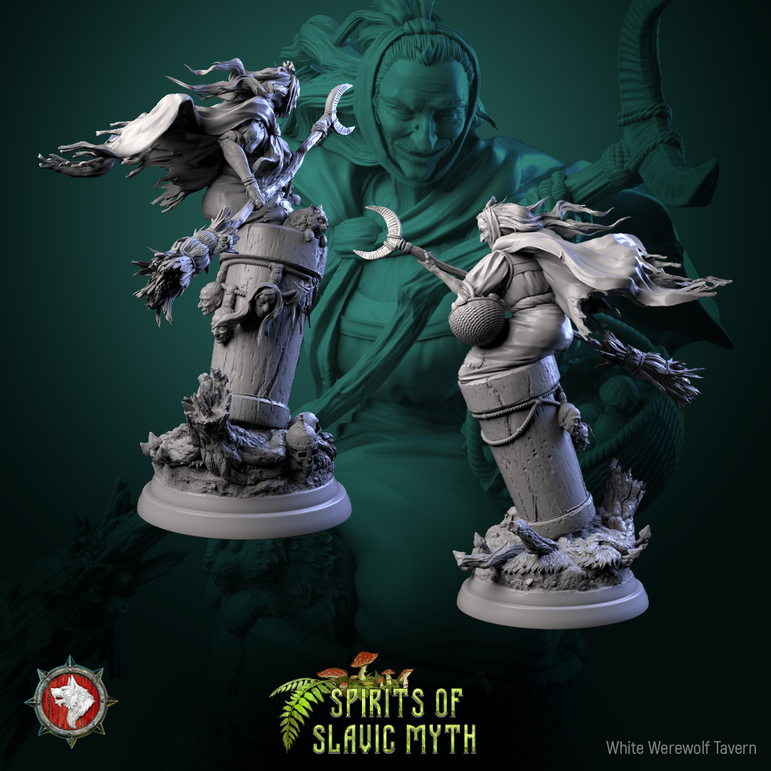 Baba Yaga - aus der Reihe Spirits of Slavic Myth von White Werewolf Tavern