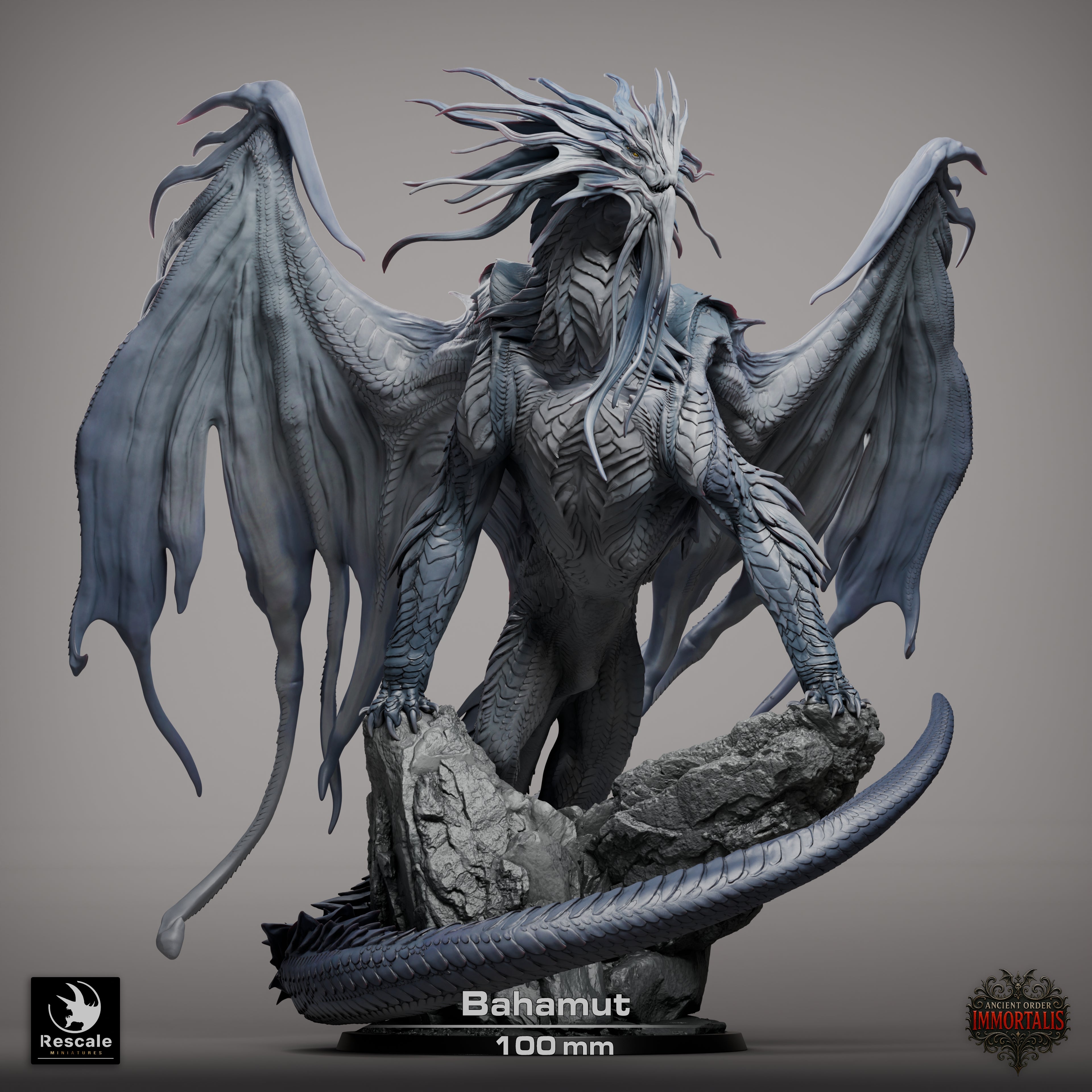 Dragon Bahamut - aus der Reihe Ancient Order Immortalis von Rescale Miniatures