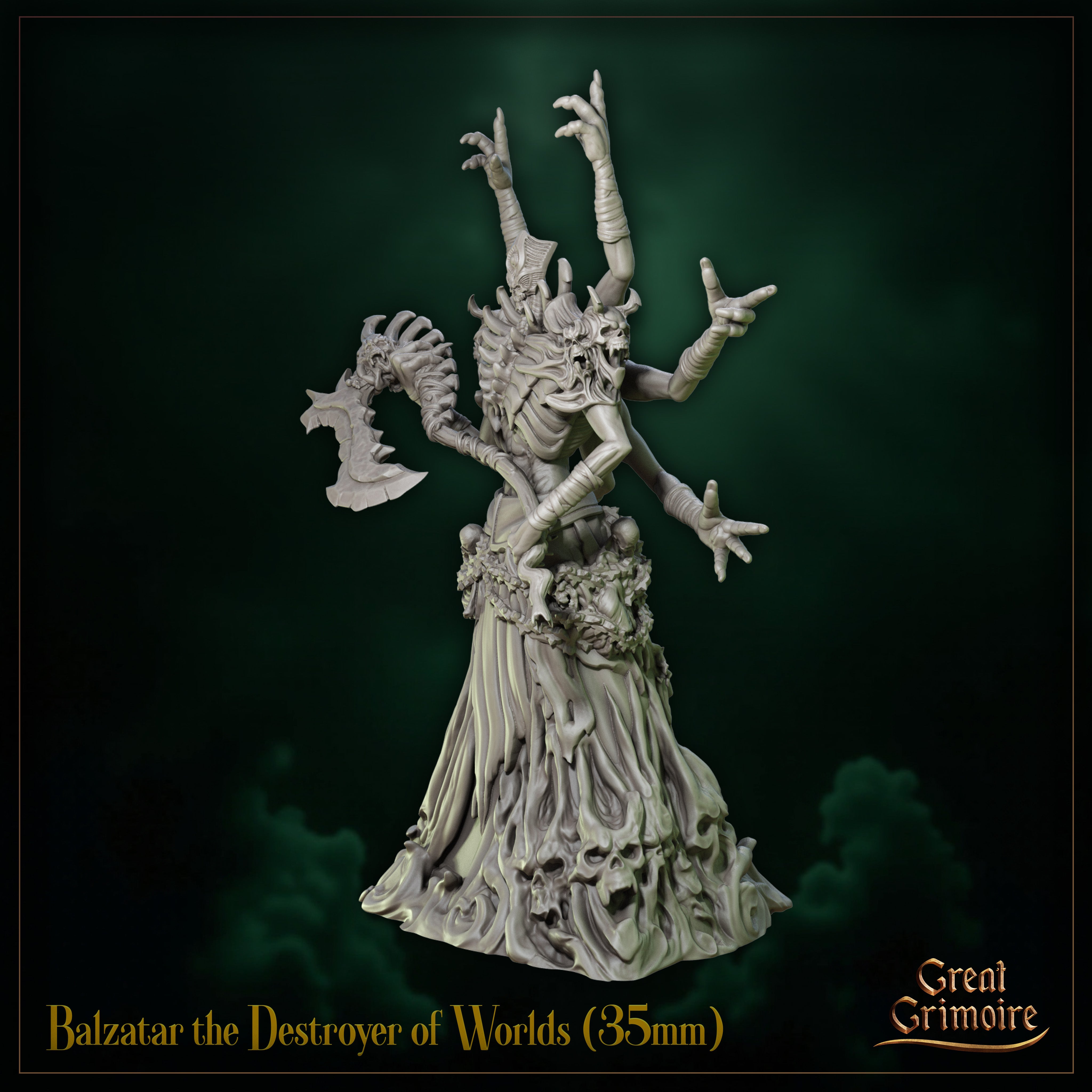 Dragon d'épines - de la série Warden of Lies de Rescale Miniatures