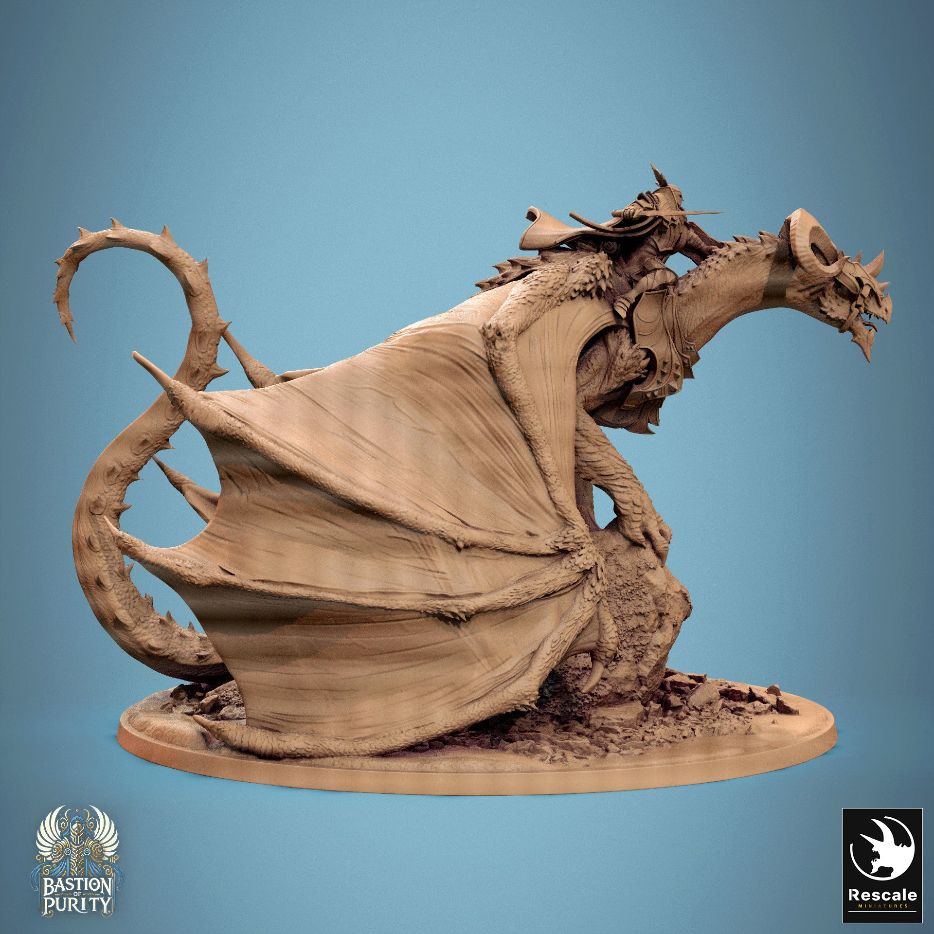 Astralyon Chief - aus der Reihe Bastion of Purity von Rescale Miniatures