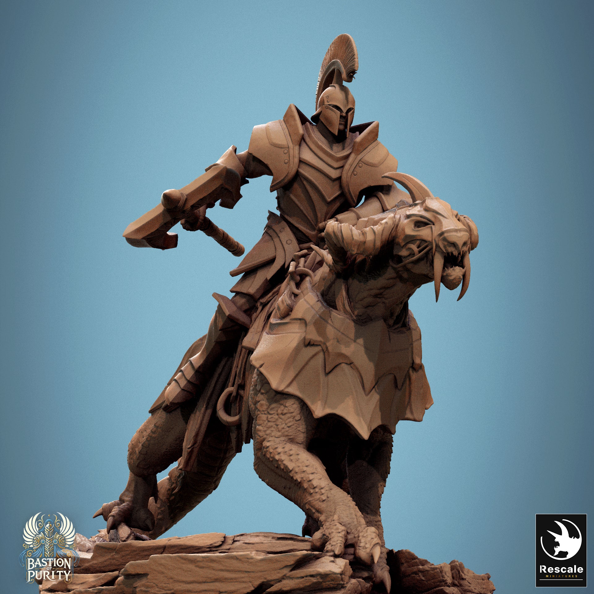 Dragoryx Charge - aus der Reihe Bastion of Purity von Rescale Miniatures