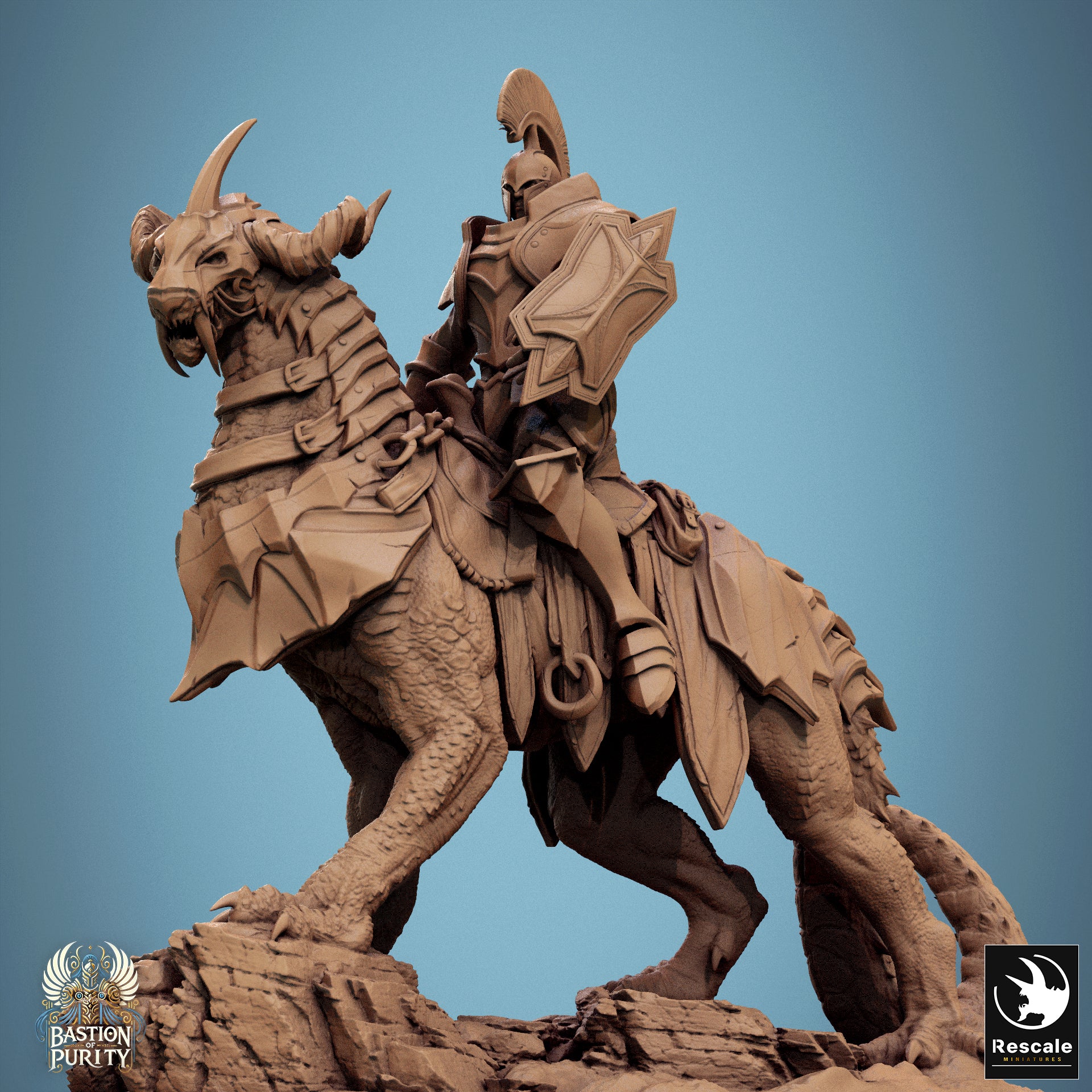 Support Dragoryx – de la série Bastion de la Pureté par Rescale Miniatures