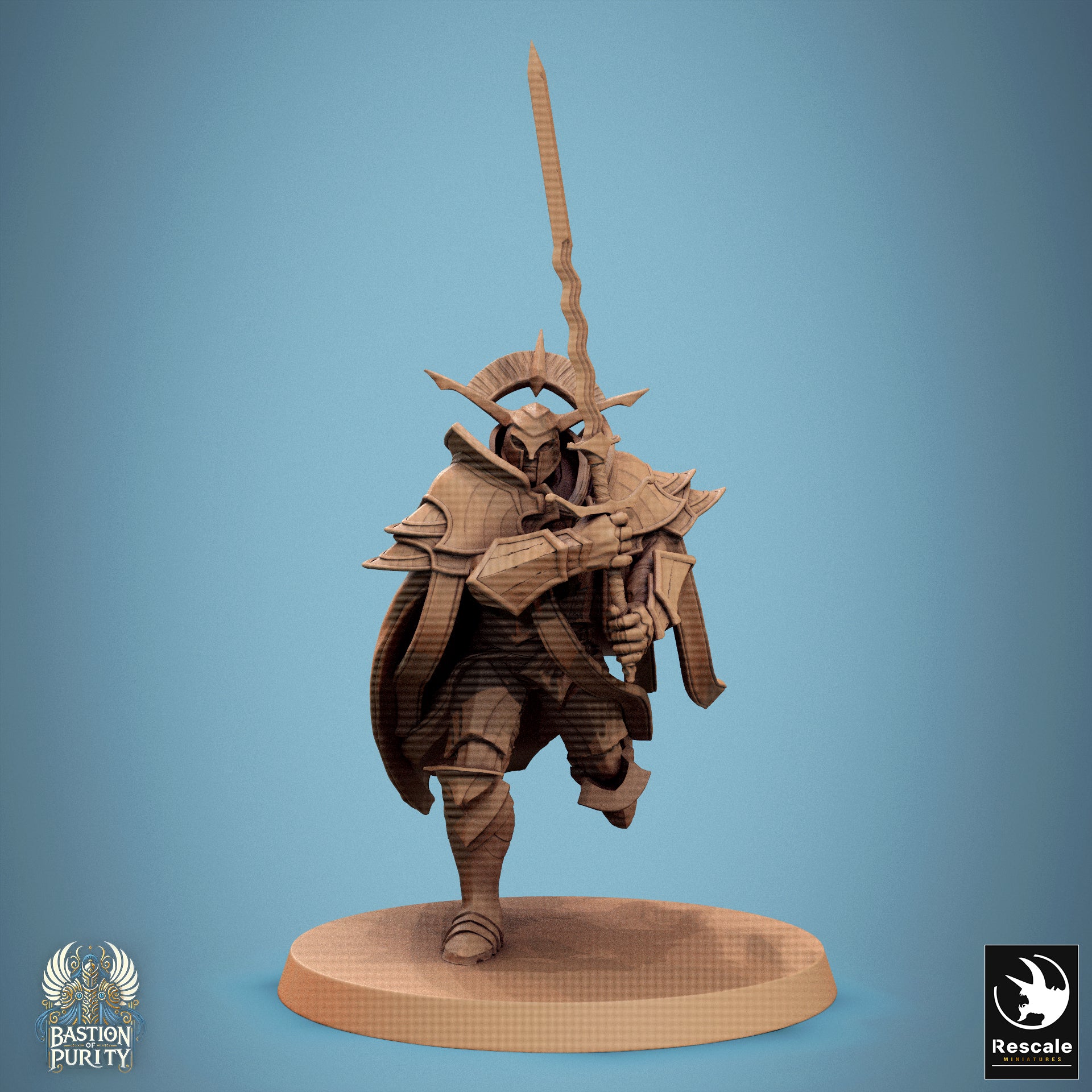 Aeterna Infantry General - aus der Reihe Bastion of Purity von Rescale Miniatures