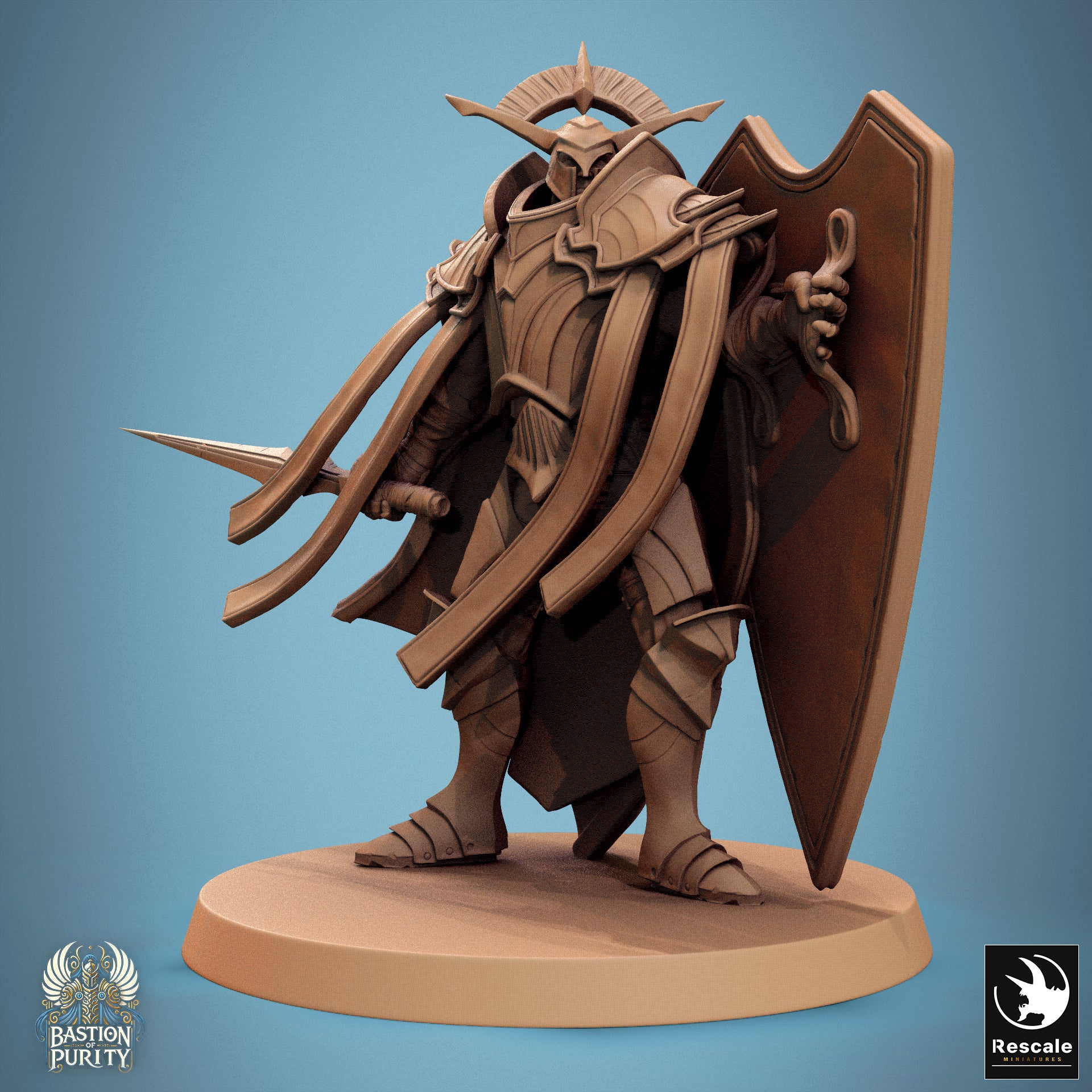 Aeterna Infantry General - aus der Reihe Bastion of Purity von Rescale Miniatures