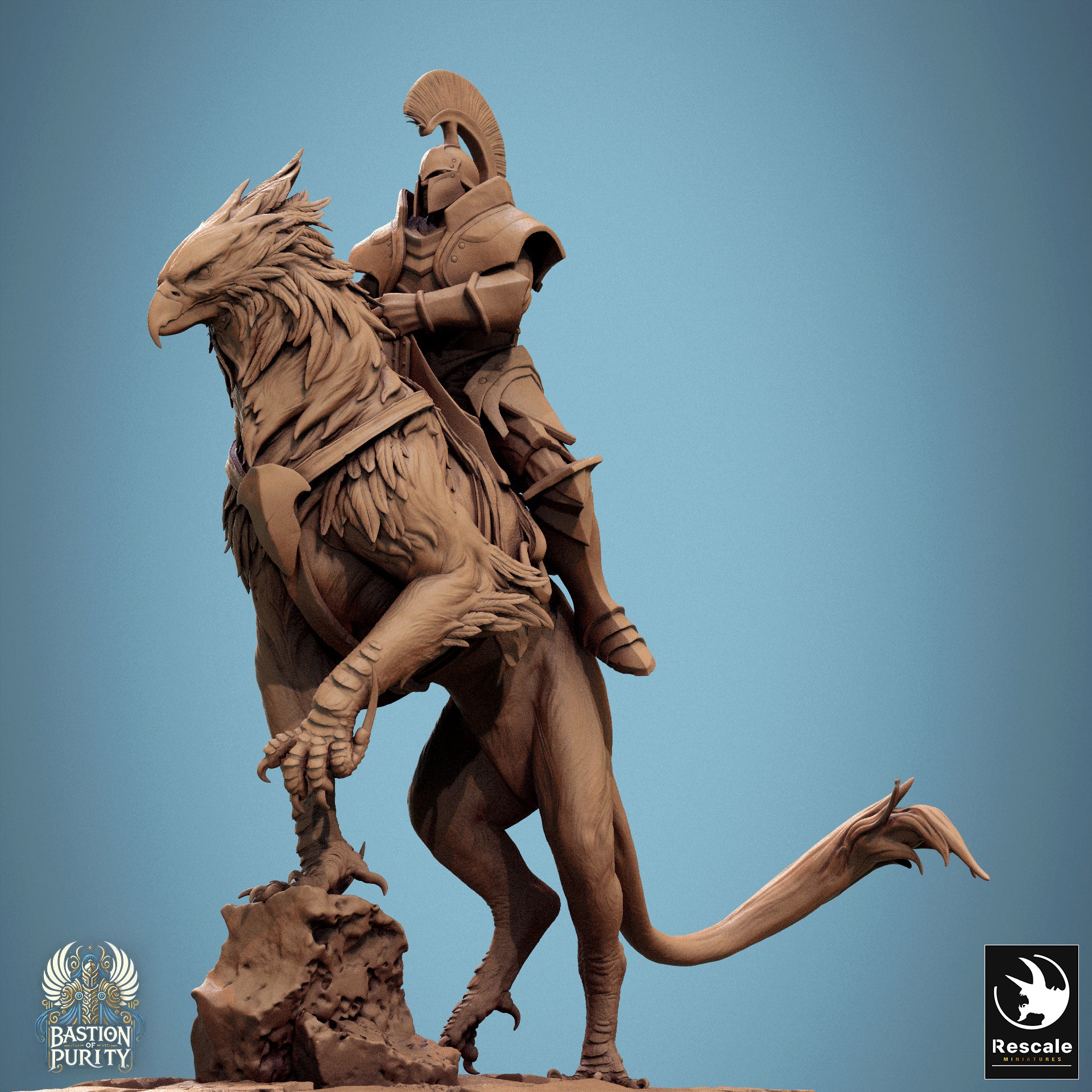 Gryph Stance B - aus der Reihe Bastion of Purity von Rescale Miniatures