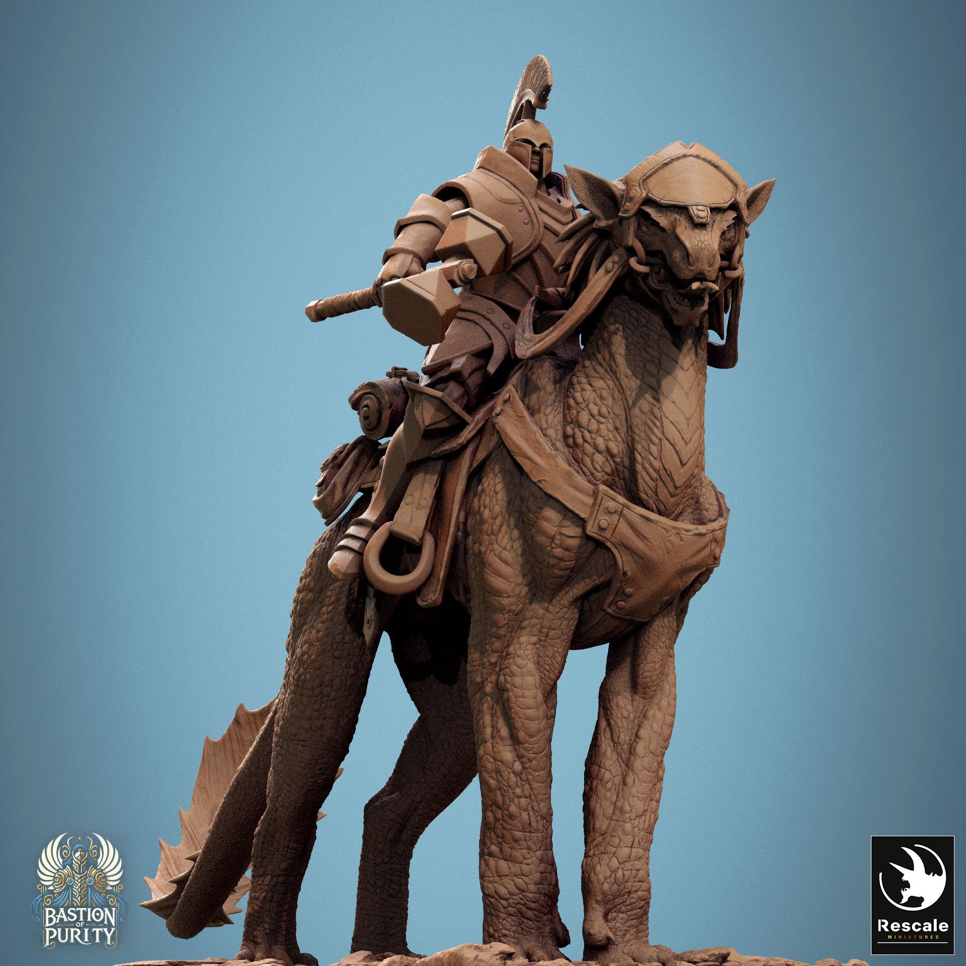 Solaris Panthera Stand - aus der Reihe Bastion of Purity von Rescale Miniatures