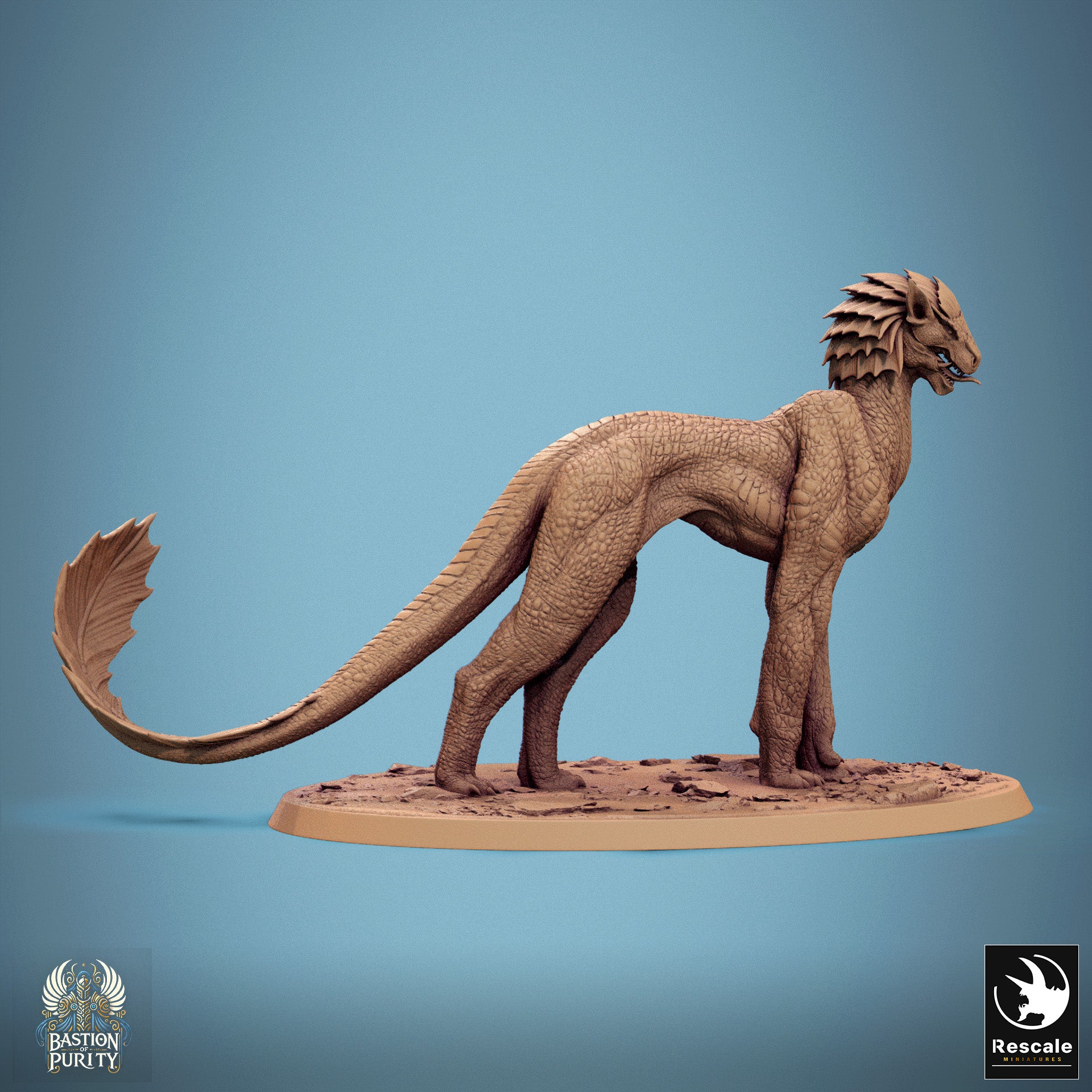 Solaris Panthera Stand - aus der Reihe Bastion of Purity von Rescale Miniatures
