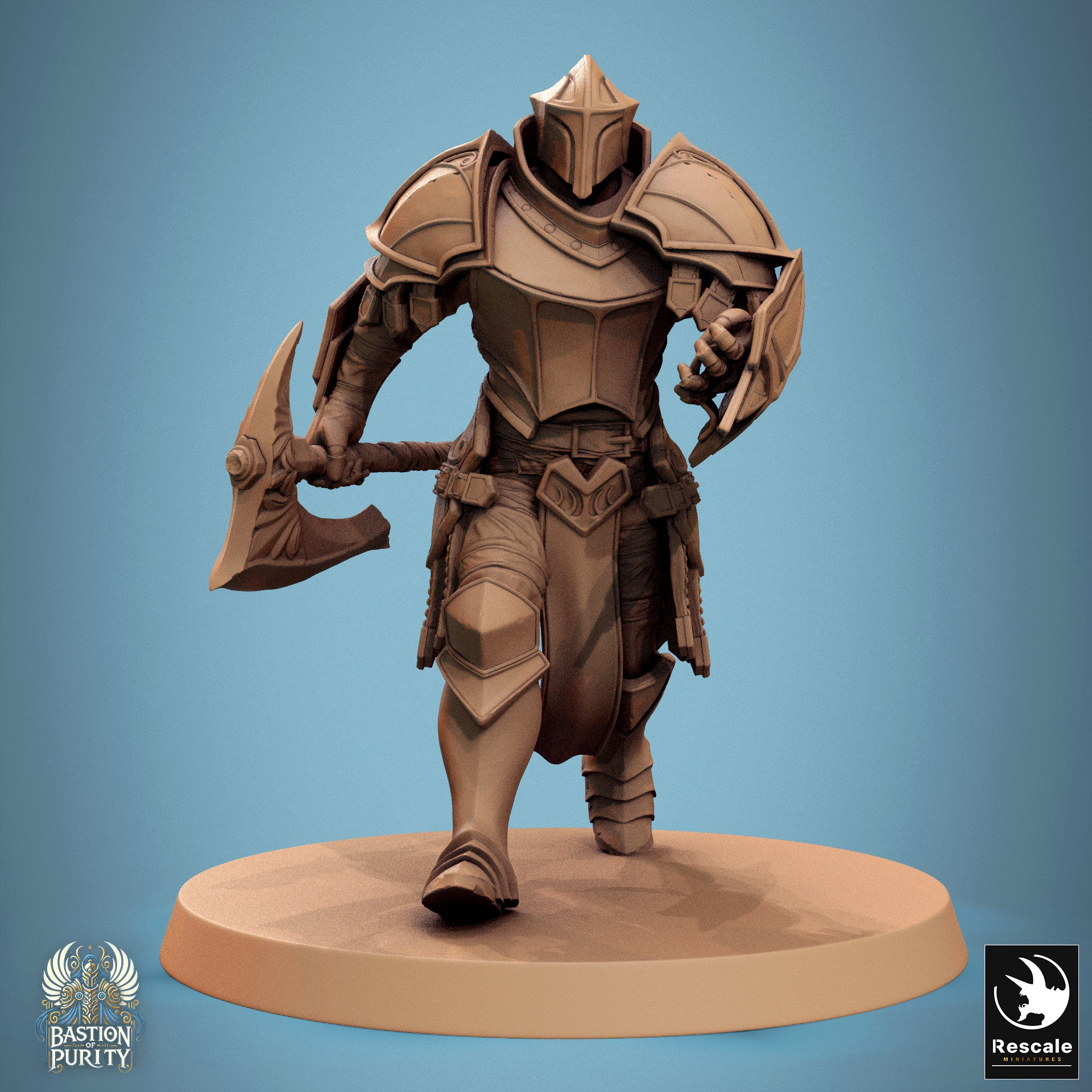Aeterna Infantry Soldier - aus der Reihe Bastion of Purity von Rescale Miniatures