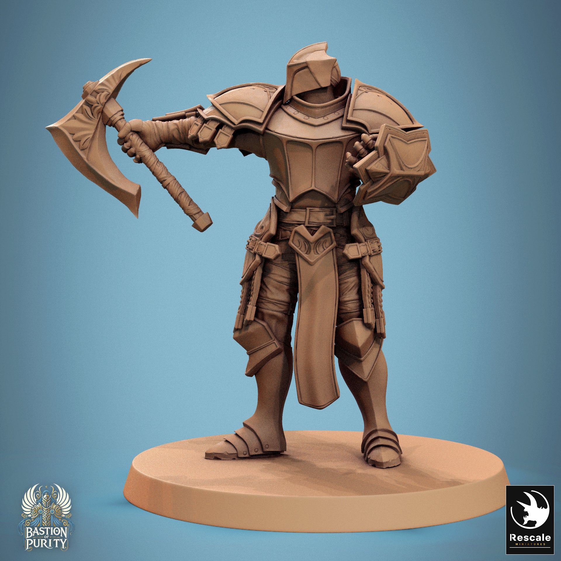 Aeterna Infantry Soldier - aus der Reihe Bastion of Purity von Rescale Miniatures
