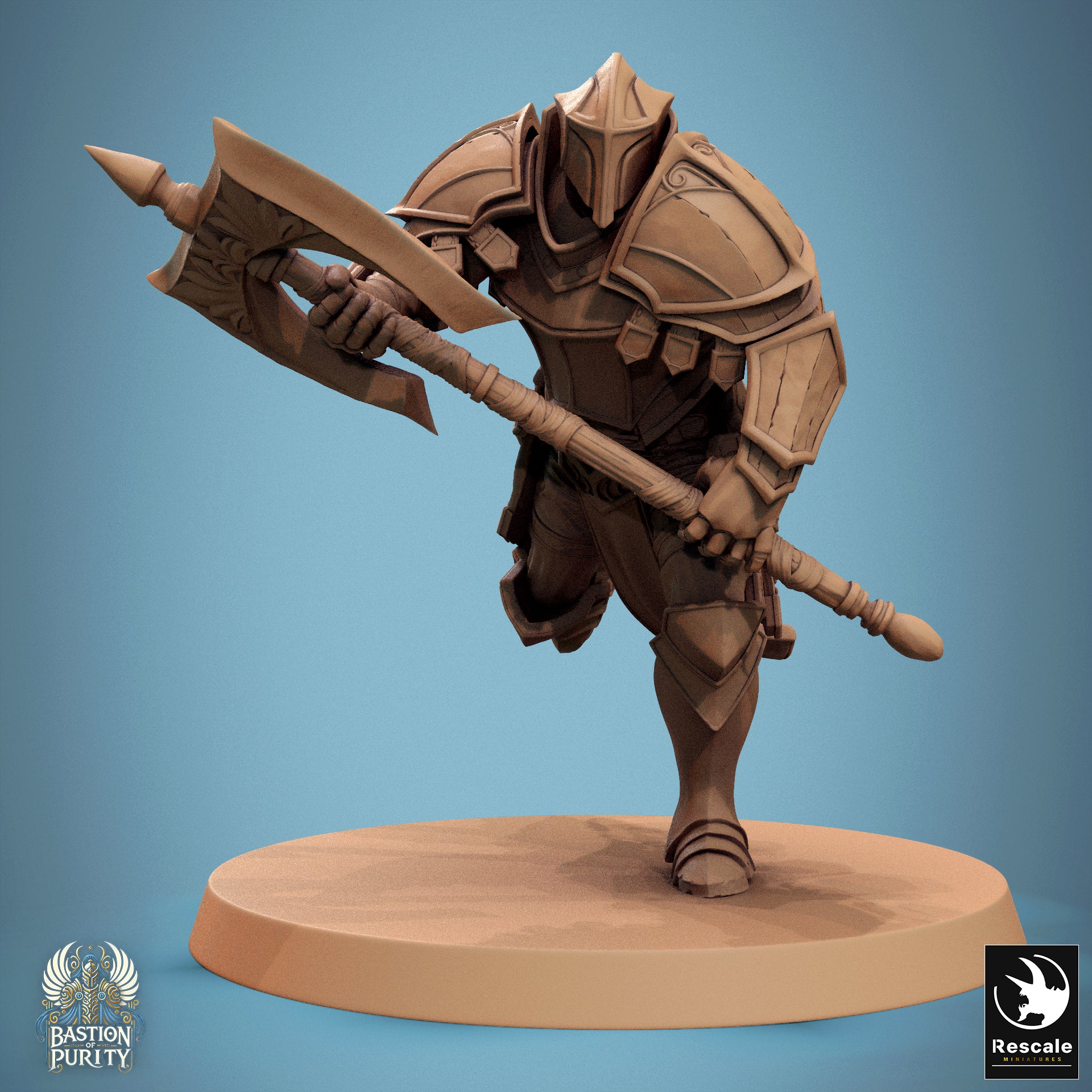 Aeterna Infantry Soldier - aus der Reihe Bastion of Purity von Rescale Miniatures