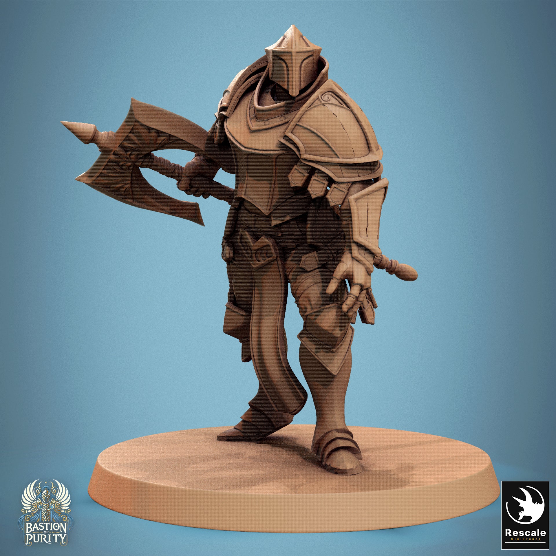 Aeterna Infantry Soldier - aus der Reihe Bastion of Purity von Rescale Miniatures
