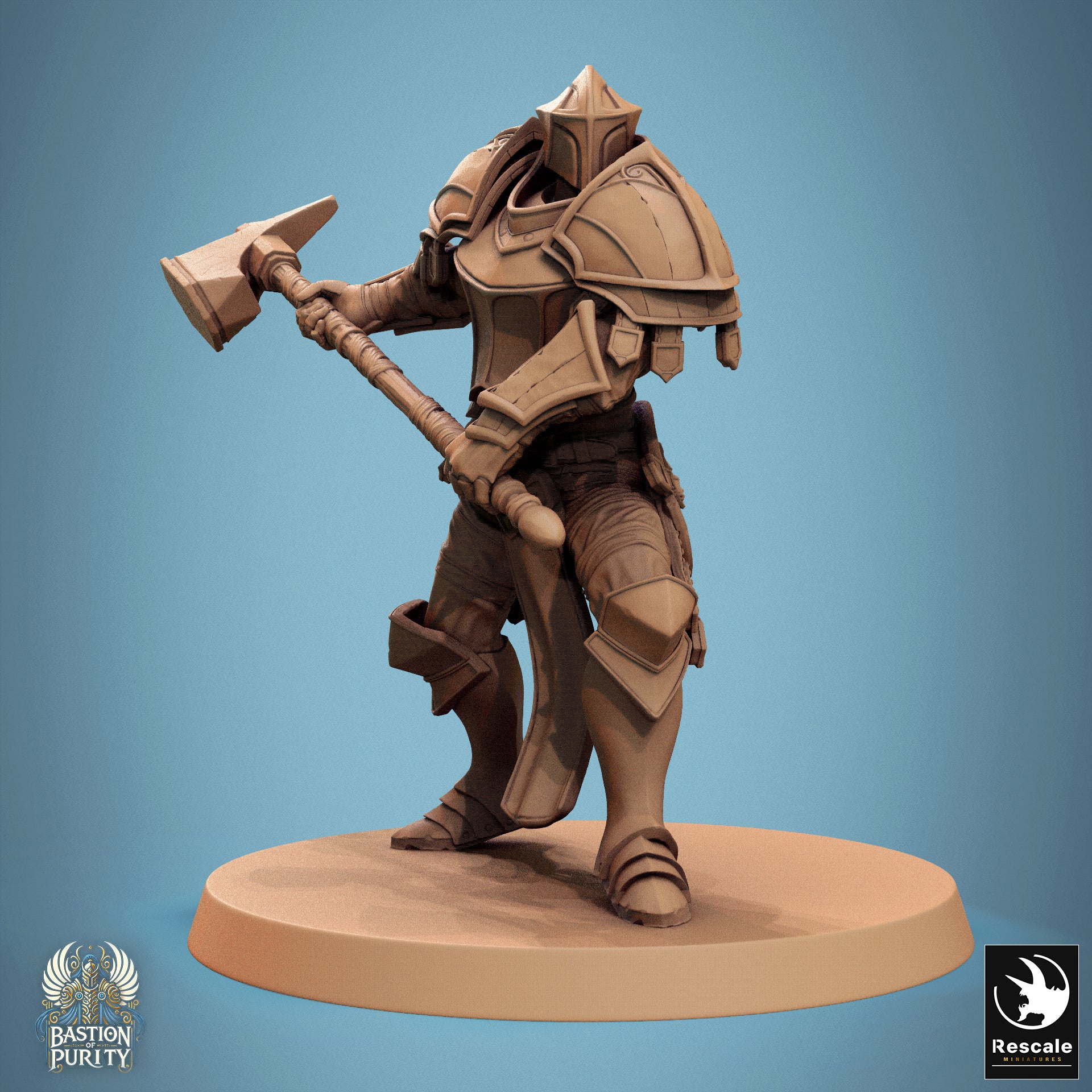 Aeterna Infantry Soldier - aus der Reihe Bastion of Purity von Rescale Miniatures