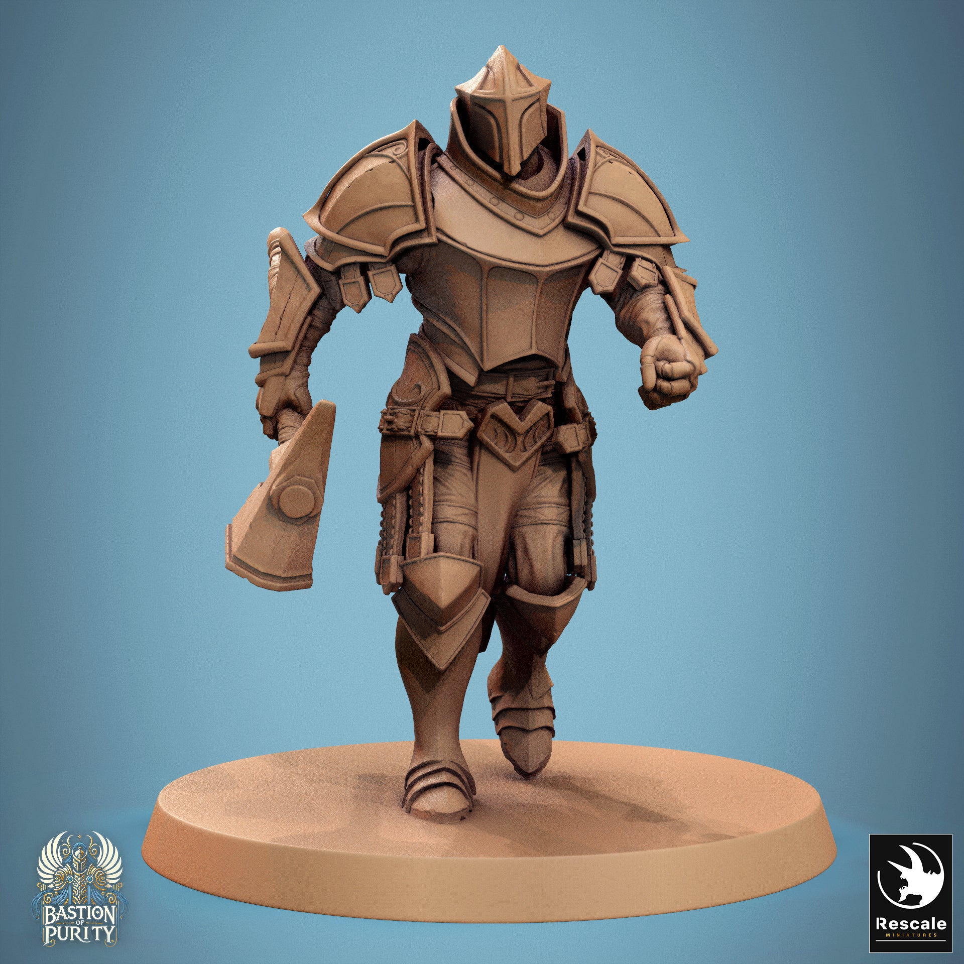 Aeterna Infantry Soldier - aus der Reihe Bastion of Purity von Rescale Miniatures