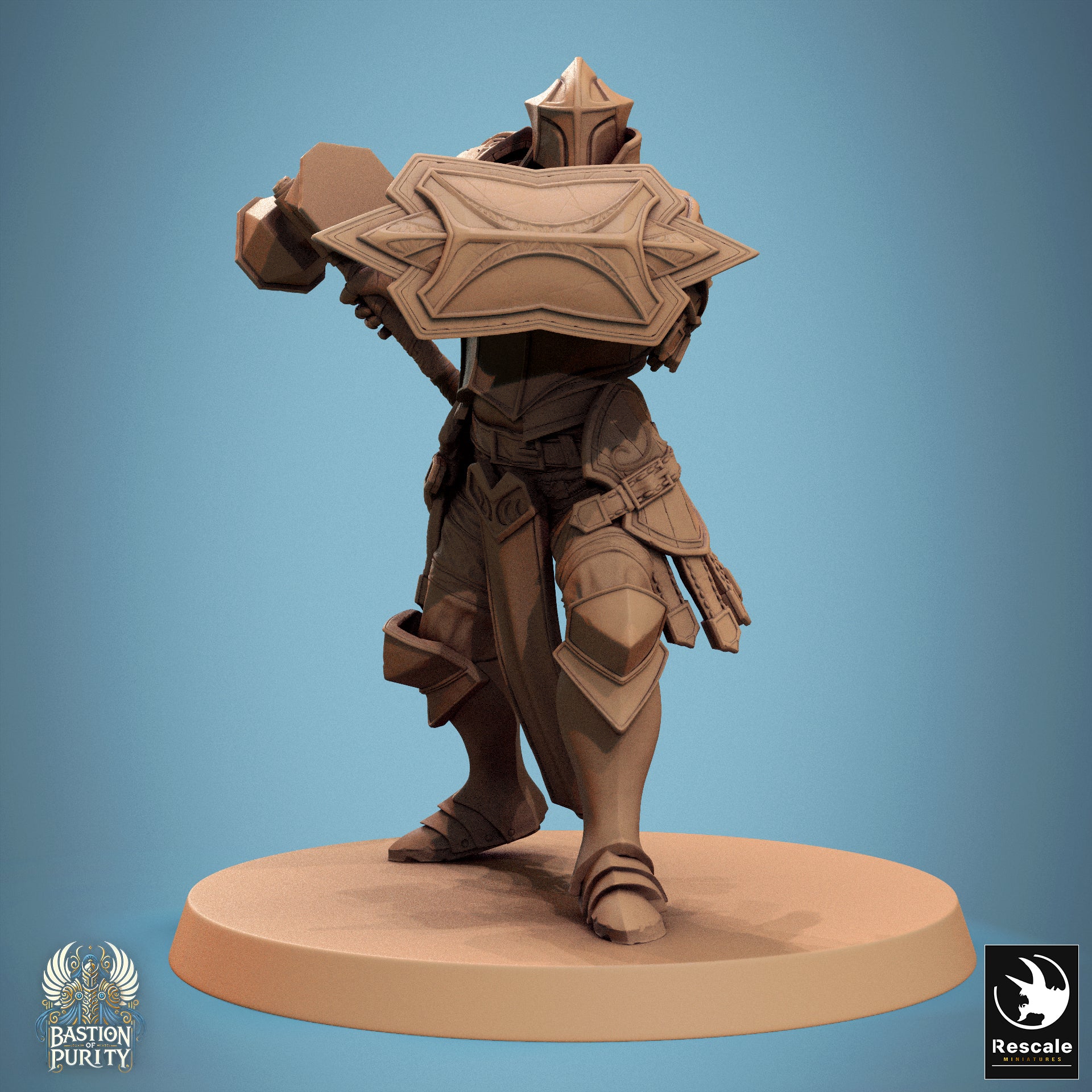 Aeterna Infantry Soldier - aus der Reihe Bastion of Purity von Rescale Miniatures