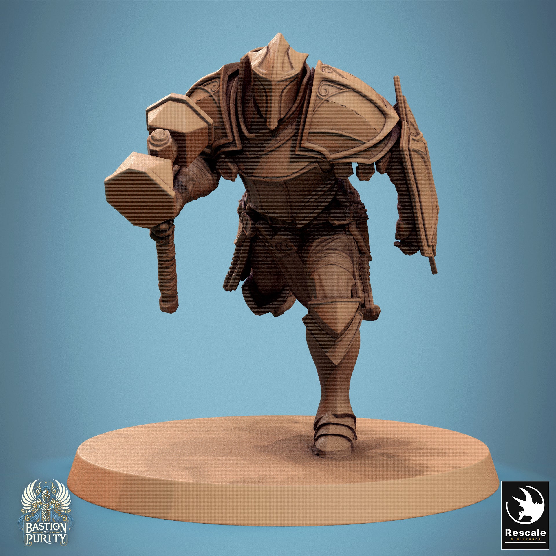 Aeterna Infantry Soldier - aus der Reihe Bastion of Purity von Rescale Miniatures