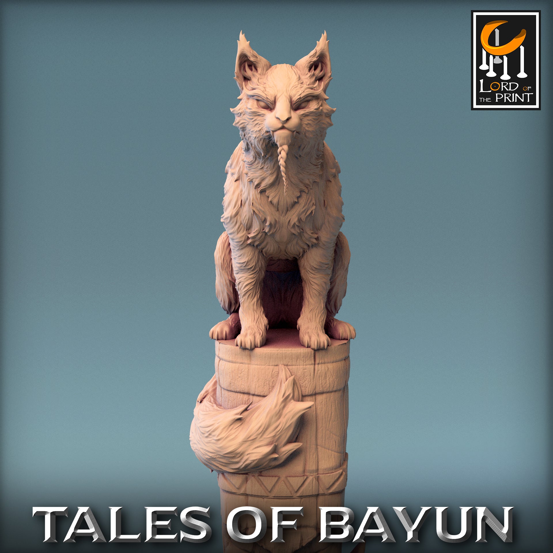 Bayun Cat - Tales of Bayun - Rescale Miniatures