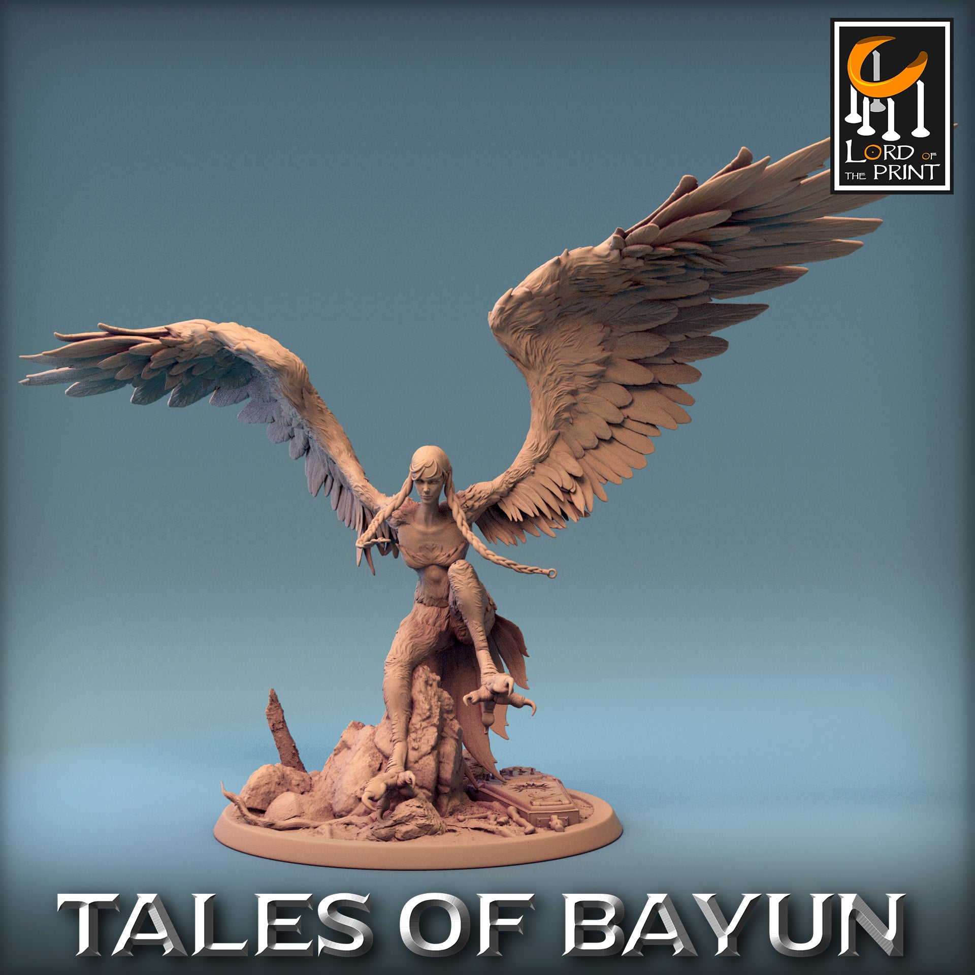 Harpy - Tales of Bayun - Rescale Miniatures