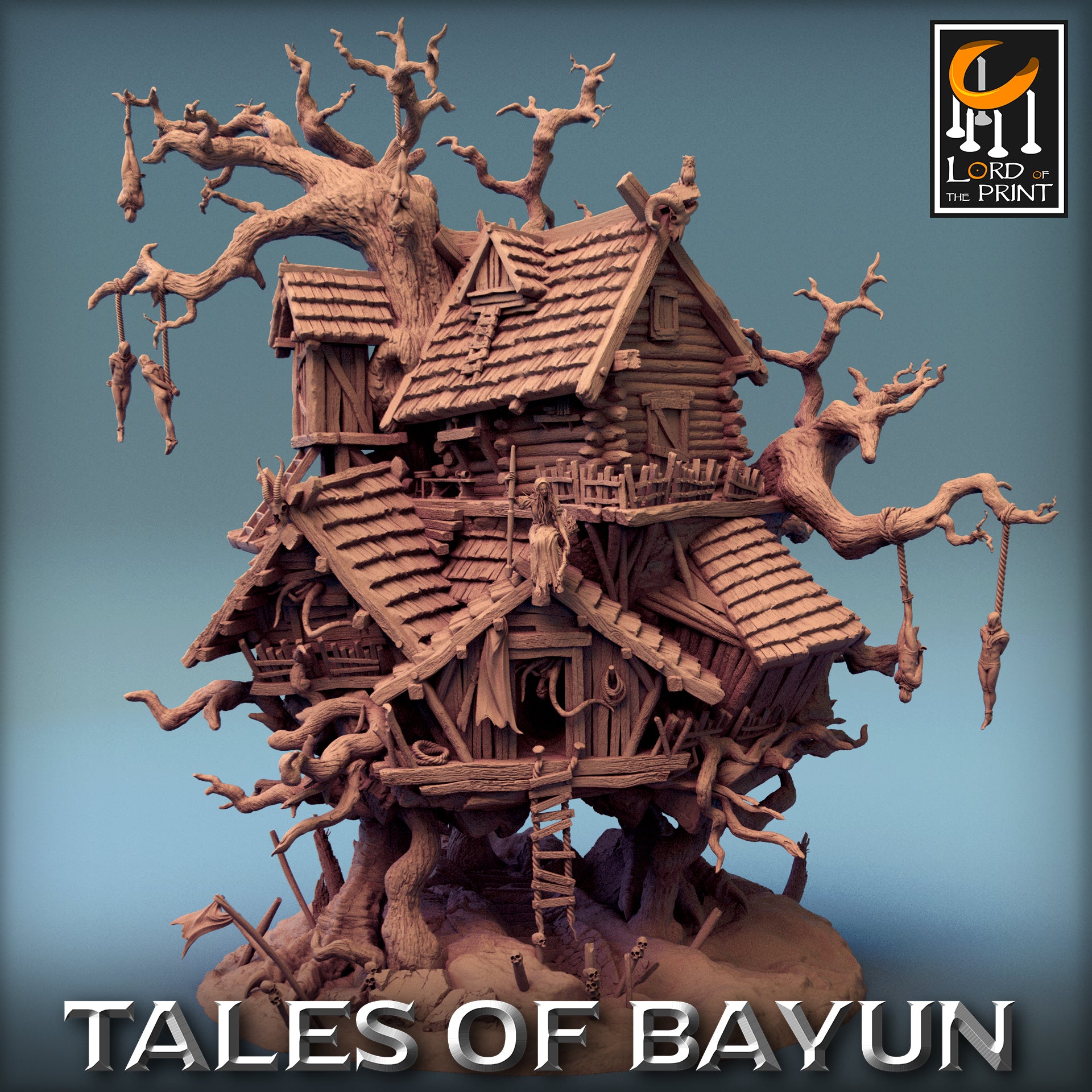 Isba Baba Yaga's House XXL - Tales of Bayun - Rescale Miniatures
