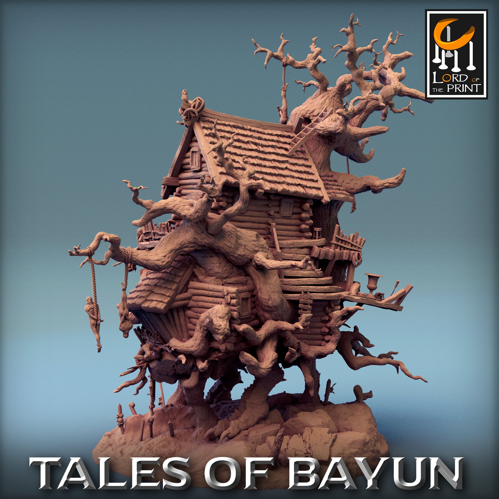 Isba Baba Yaga's House XXL - Tales of Bayun - Rescale Miniatures