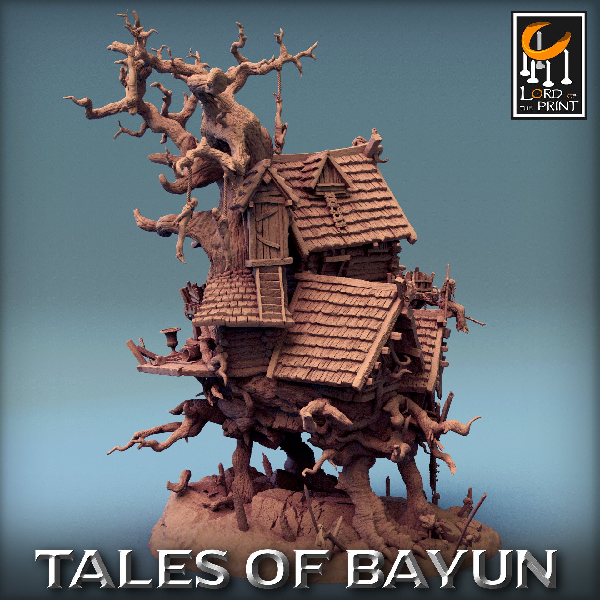 Isba Baba Yaga's House XXL - Tales of Bayun - Rescale Miniatures