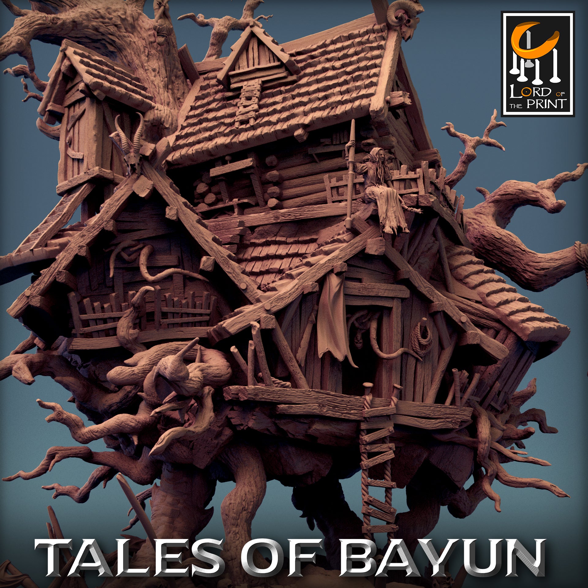 Isba Baba Yaga's House XXL - Tales of Bayun - Rescale Miniatures