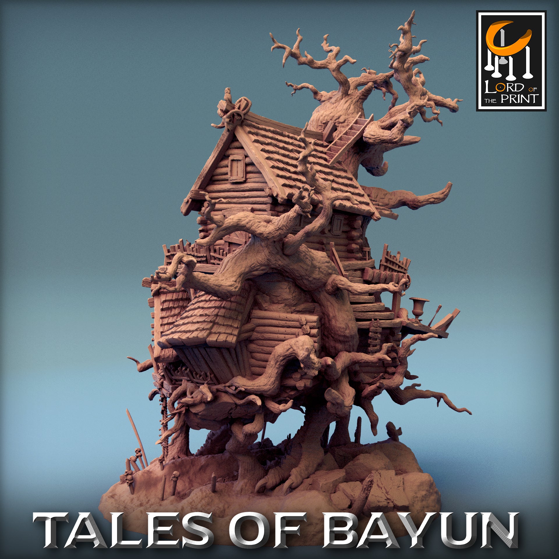 Isba Baba Yaga's House XXL - Tales of Bayun - Rescale Miniatures