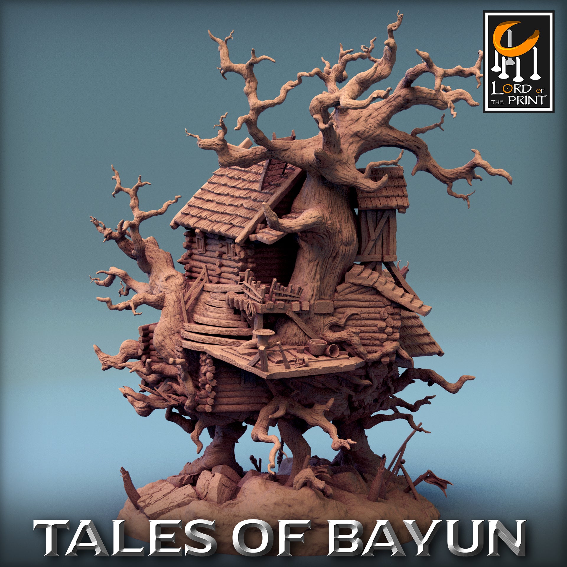 Isba Baba Yaga's House XXL - Tales of Bayun - Rescale Miniatures
