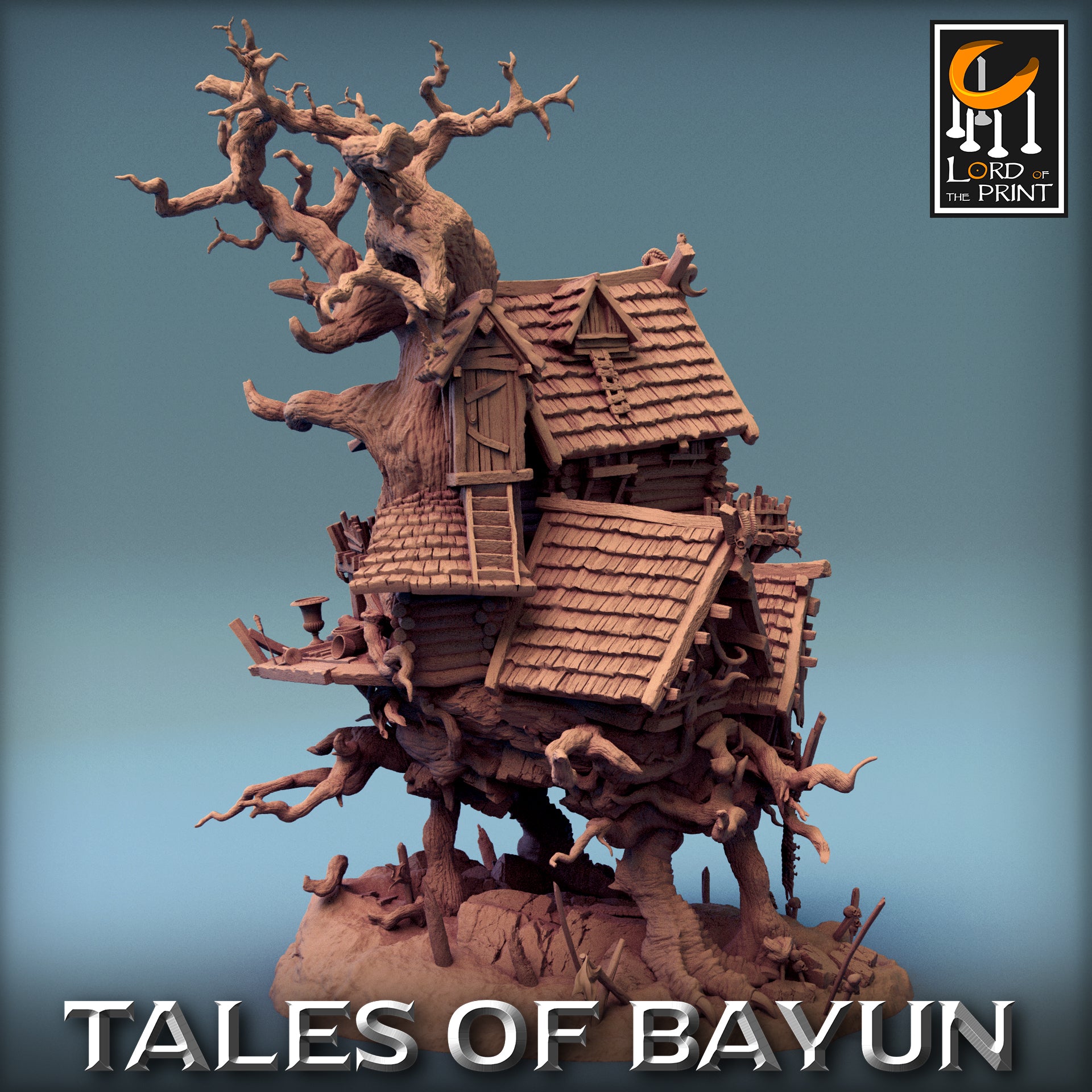 Isba Baba Yaga's House XXL - Tales of Bayun - Rescale Miniatures
