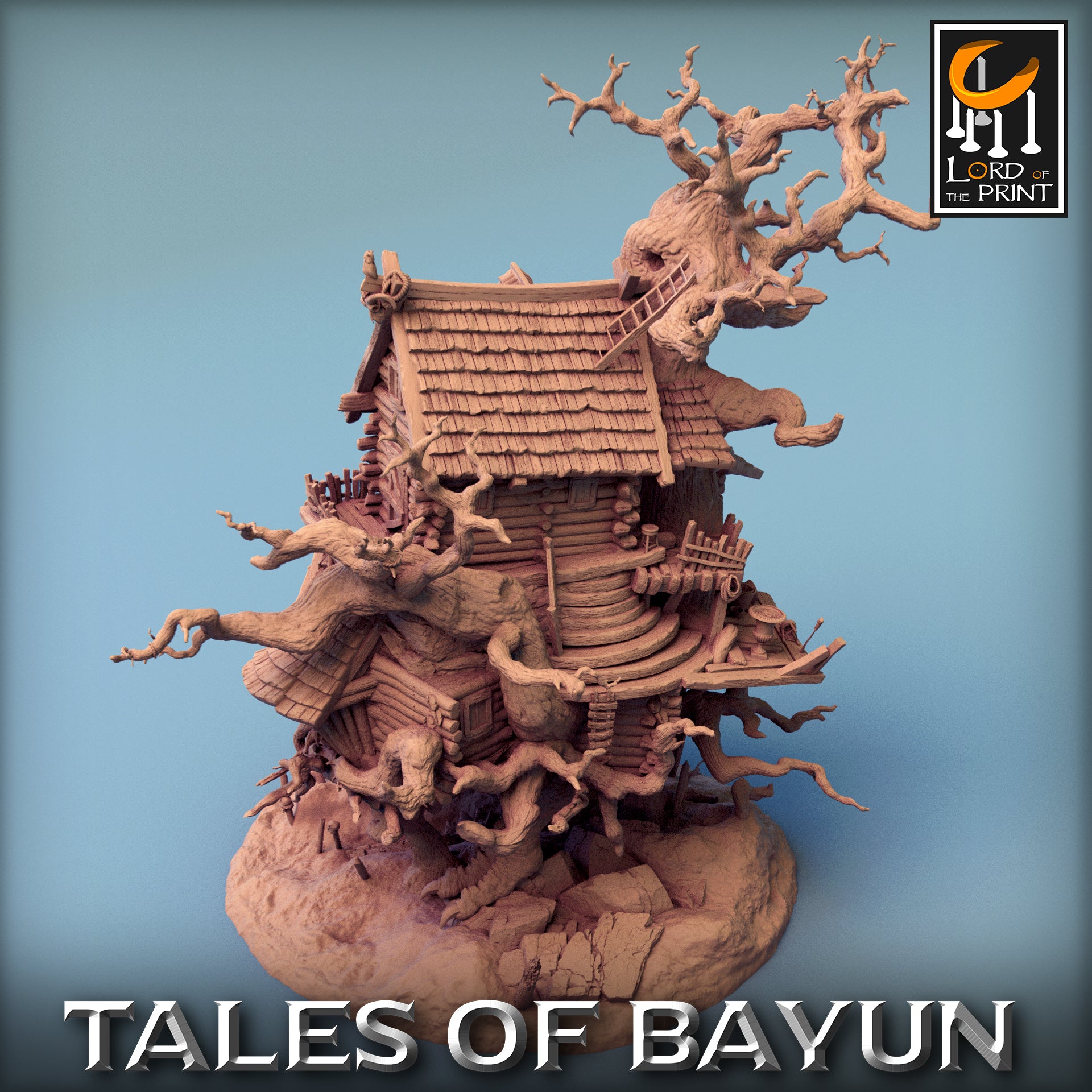 Isba Baba Yaga's House XXL - Tales of Bayun - Rescale Miniatures