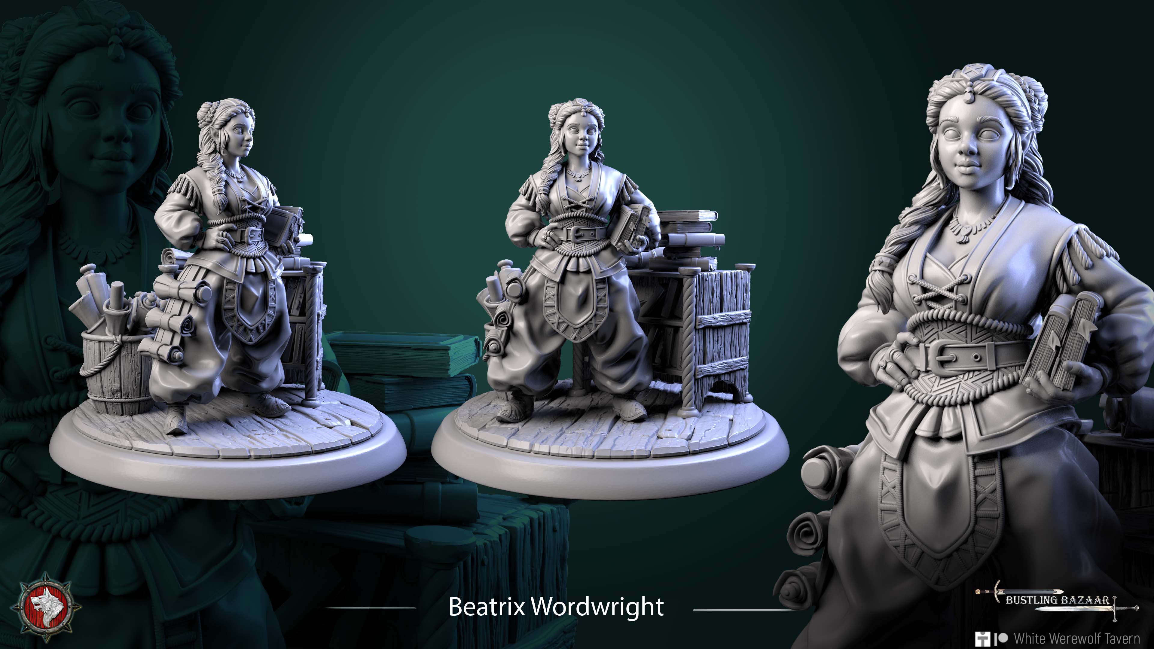 Beatrix Wordwright - aus der Reihe Bustling Bazaar von White Werewolf Tavern