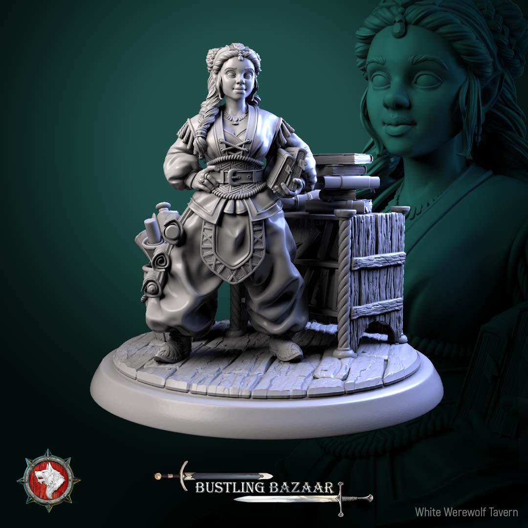 Beatrix Wordwright - aus der Reihe Bustling Bazaar von White Werewolf Tavern