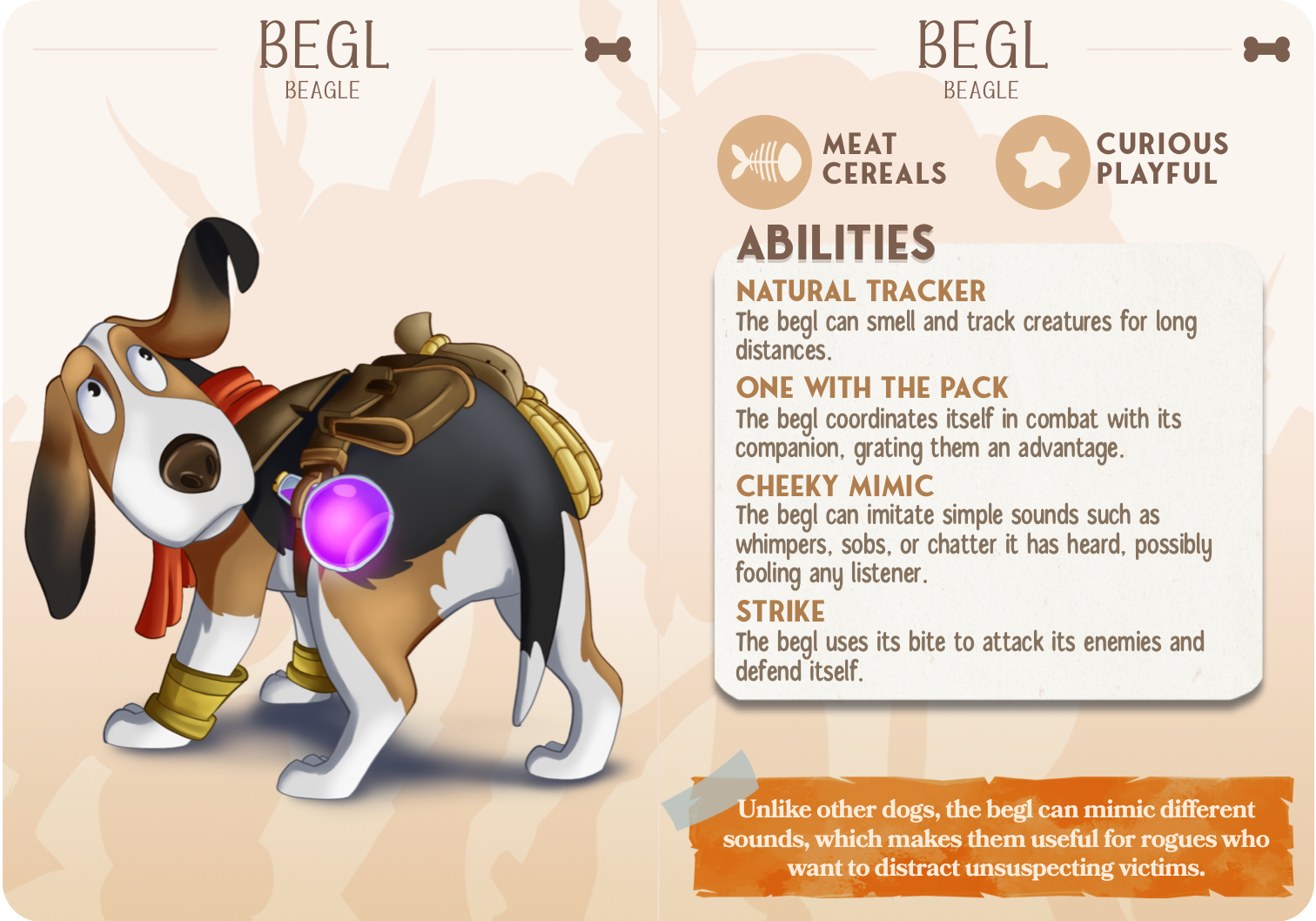 Beagle - Dogs - Begl - Animal Companions by Cornelia - Cast n Play