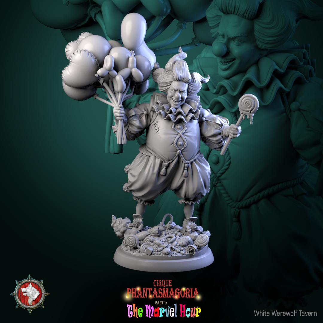 Bibble the Bonbon Buffoon - aus der Reihe Cirque Phantasmagoria 1 von White Werewolf Tavern