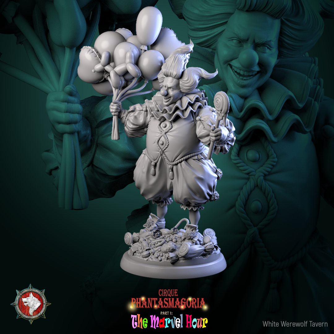 Bibble the Bonbon Buffoon - aus der Reihe Cirque Phantasmagoria 1 von White Werewolf Tavern