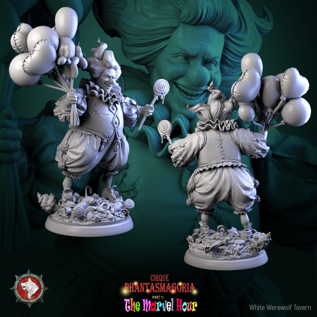 Bibble the Bonbon Buffoon - aus der Reihe Cirque Phantasmagoria 1 von White Werewolf Tavern