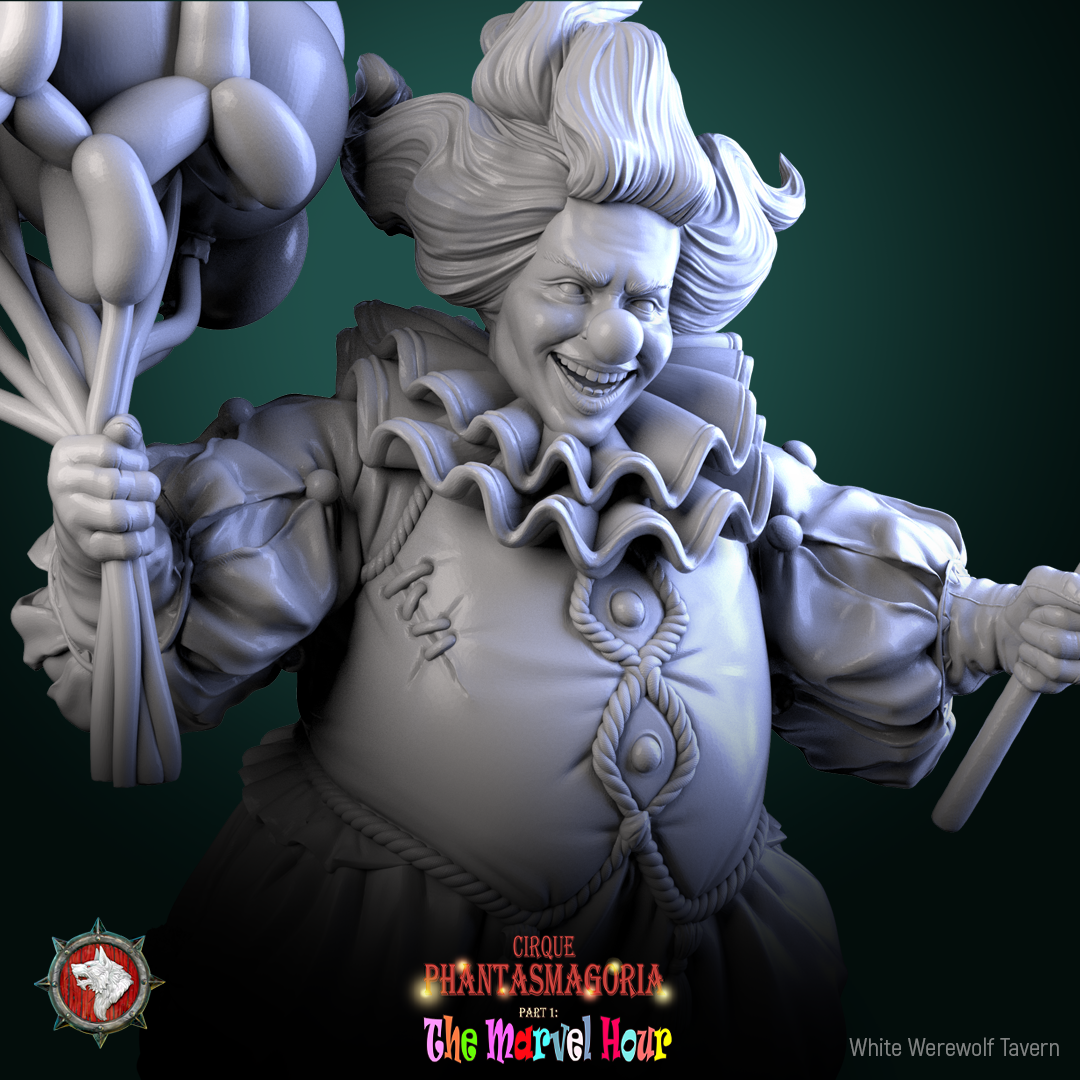Bibble the Bonbon Buffoon - aus der Reihe Cirque Phantasmagoria 1 von White Werewolf Tavern