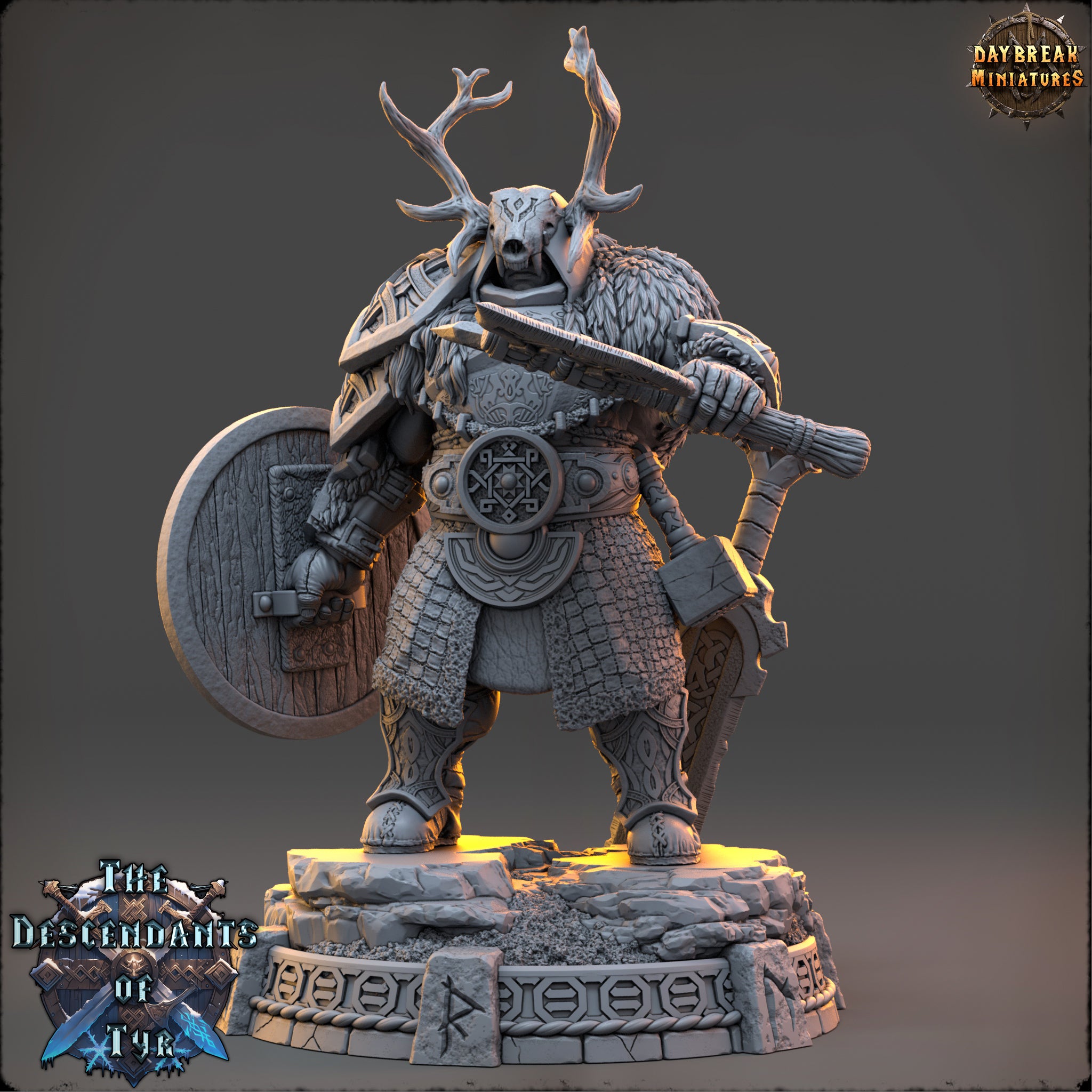 Kämpfer - aus der Reihe The Descendants of Tyr von Daybreak Miniatures