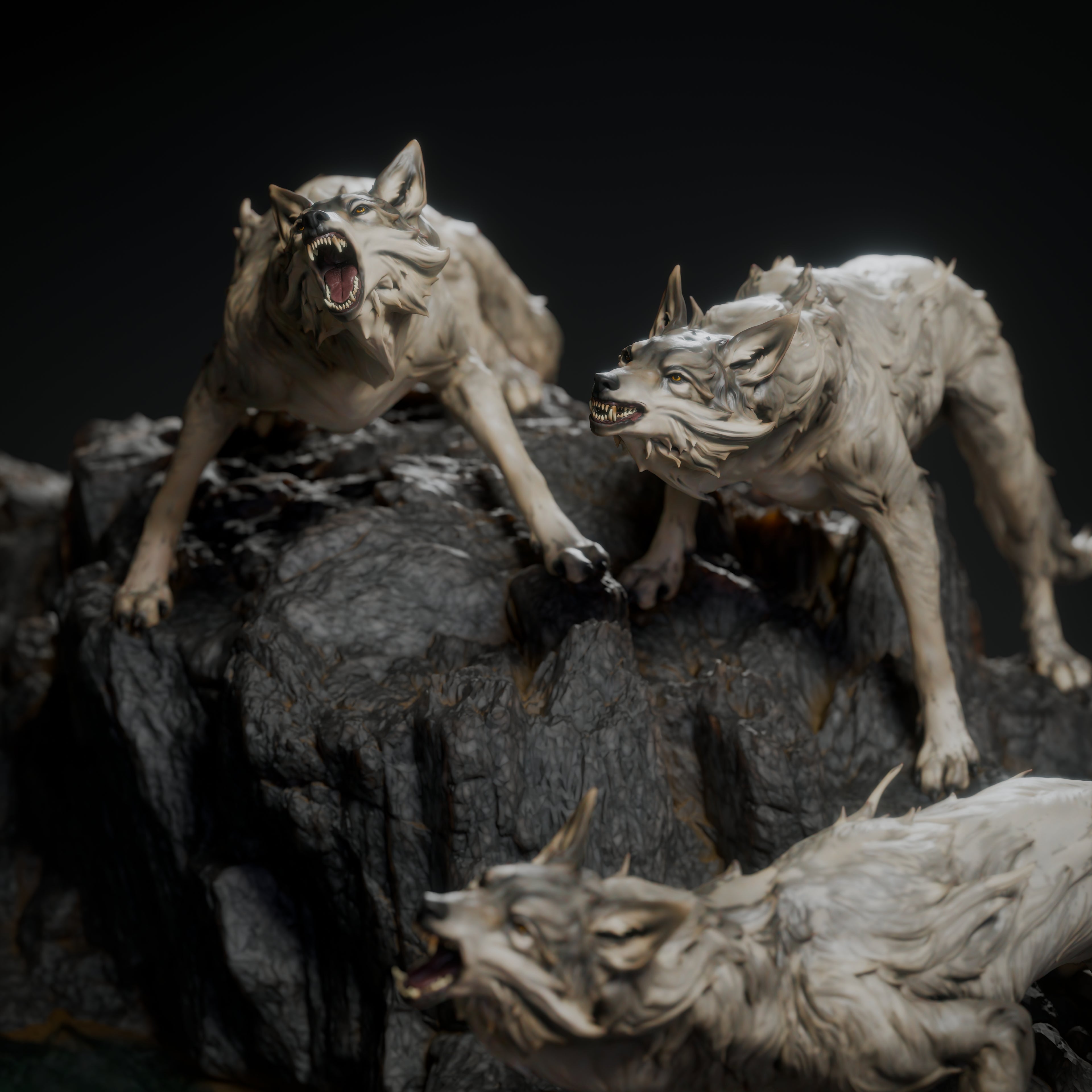 Black Dragon Hunt - Deepwood Hollow - Rescale Miniatures