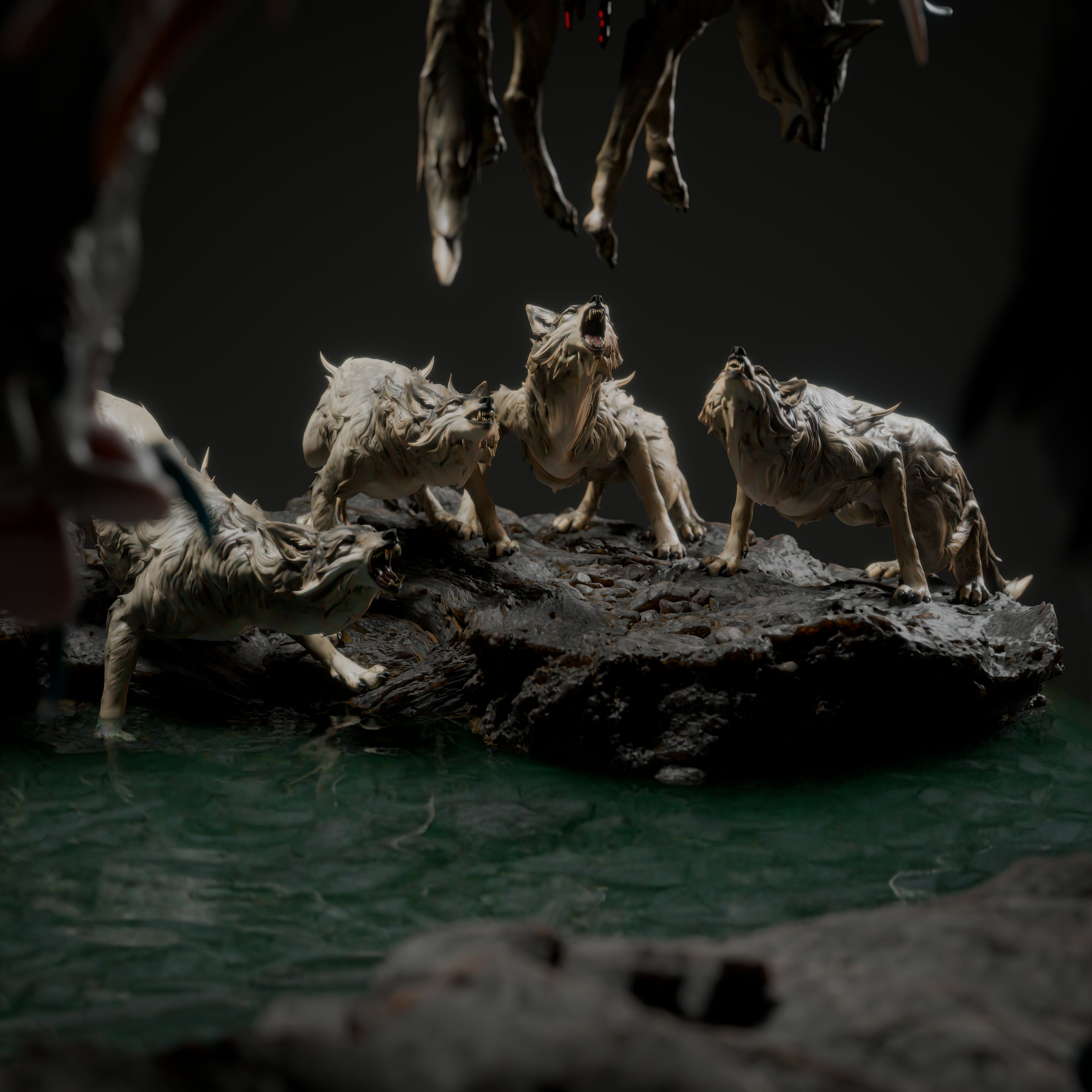 Black Dragon Hunt - Deepwood Hollow - Rescale Miniatures