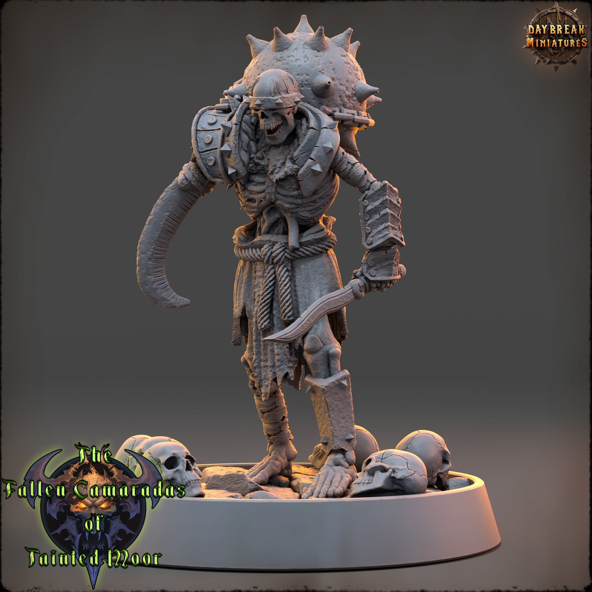Skelette - aus der Reihe The Fallen Camaradas of Tainted Moor von Daybreak Miniatures