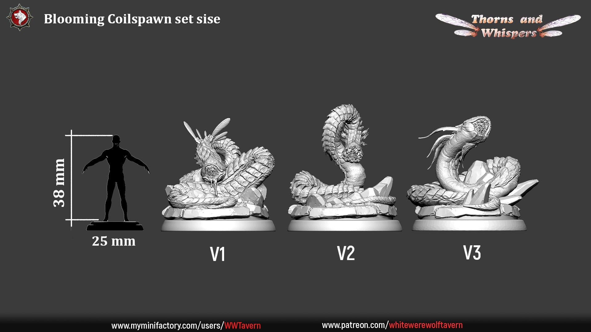 Blooming Coilspawn - aus der Reihe Thorns and Whispers von White Werewolf Tavern