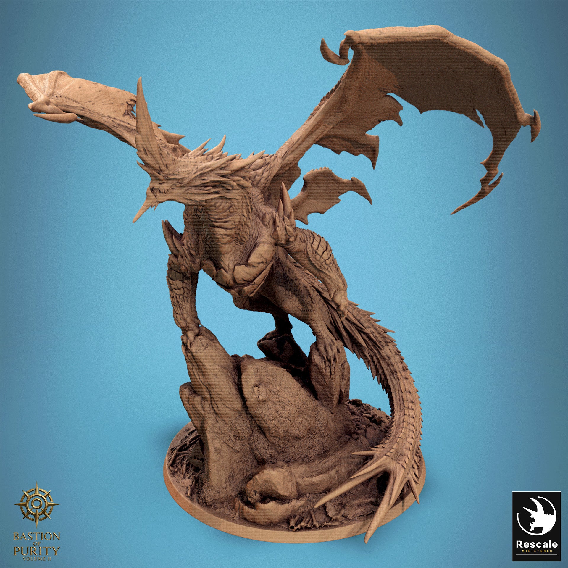 Blue Dragon - aus der Reihe Bastion of Purity II von Rescale Miniatures
