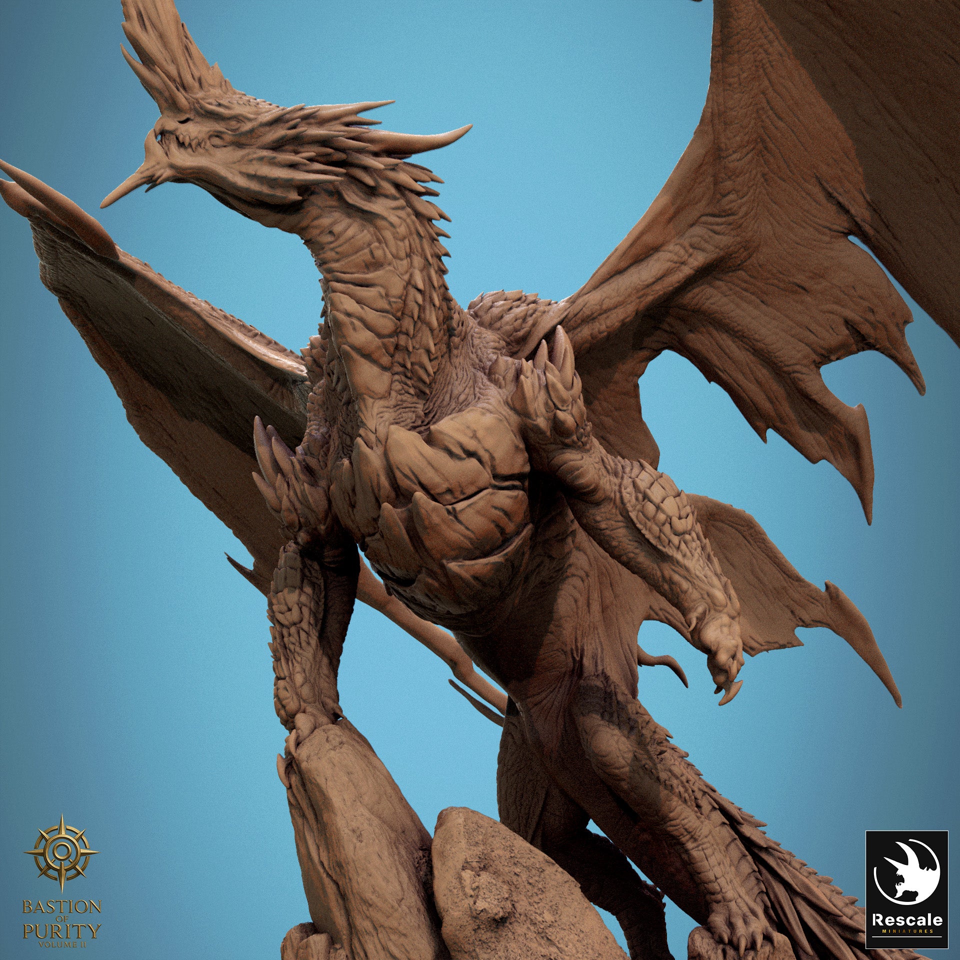Blue Dragon - aus der Reihe Bastion of Purity II von Rescale Miniatures