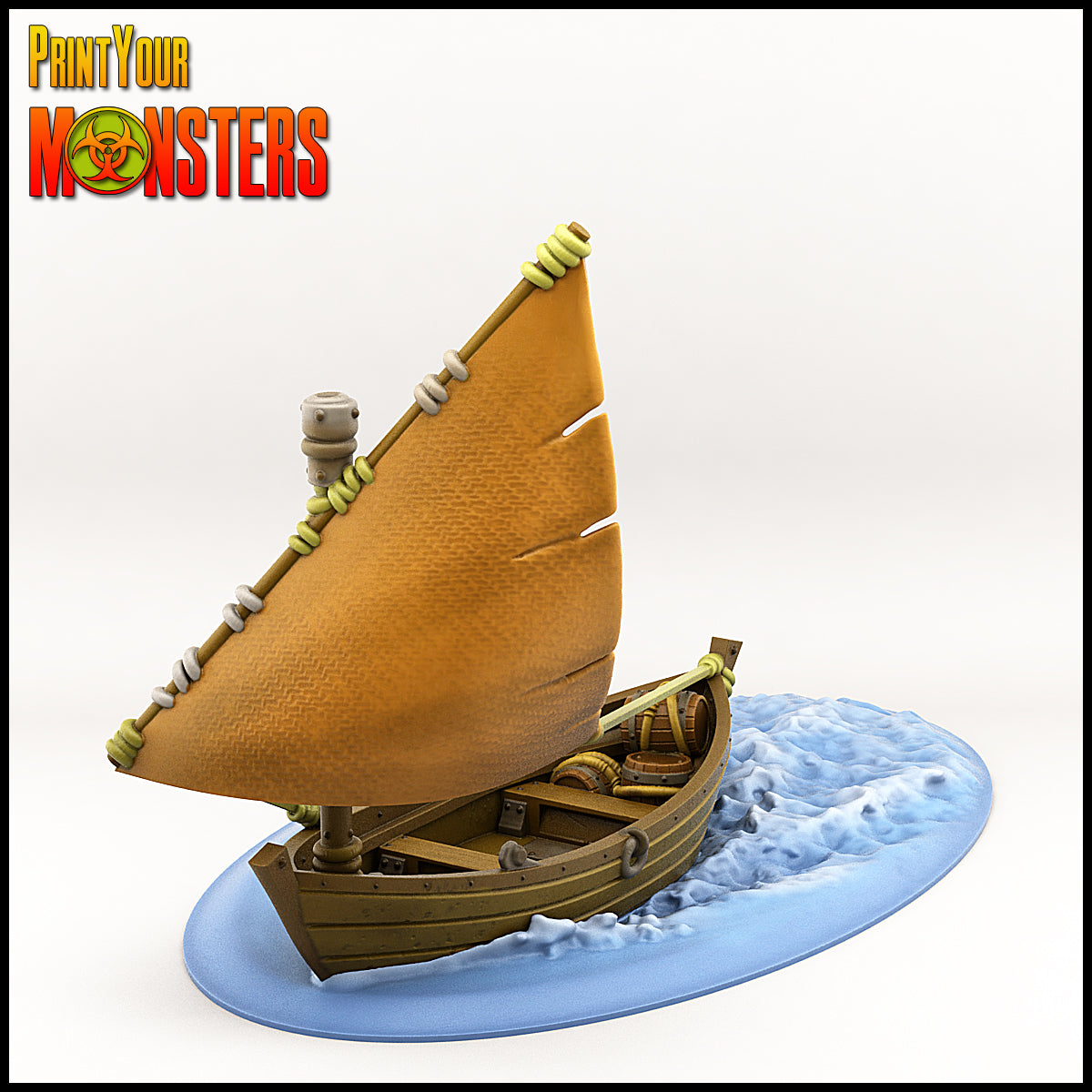 Boat - aus der Reihe Ozean Pack von Print Your Monsters