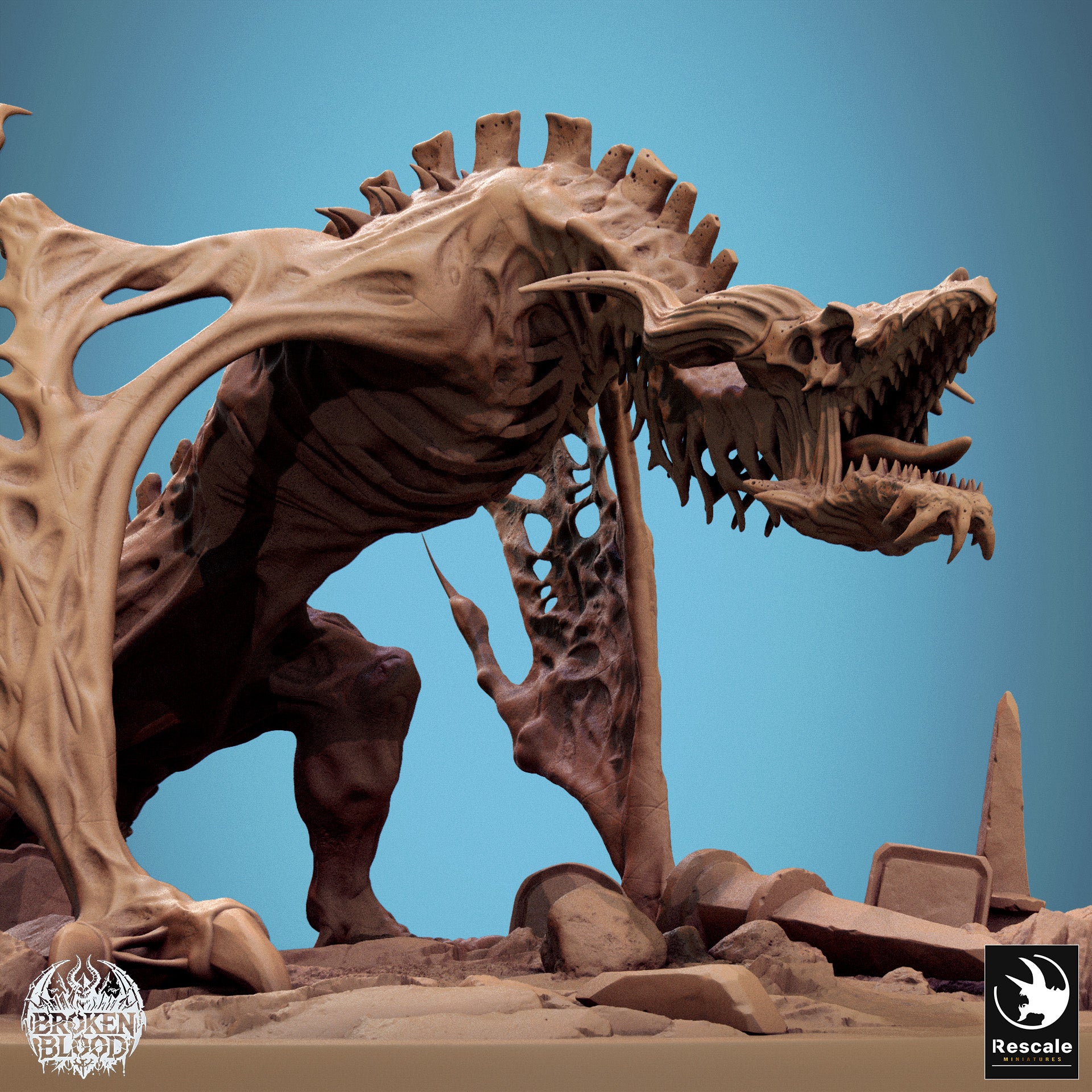 Bann Wyvern - aus der Reihe Broken Blood von Rescale Miniatures