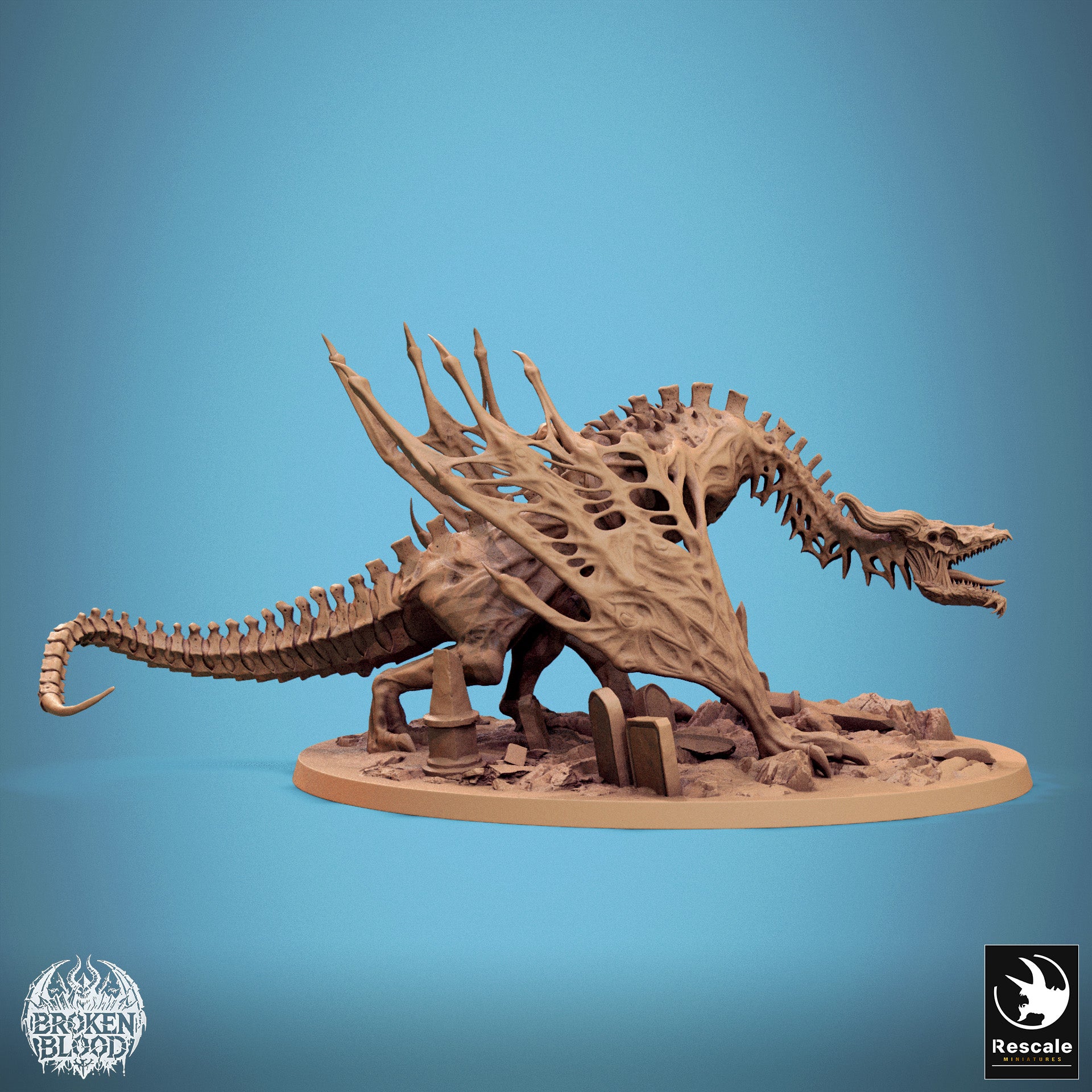 Bann Wyvern - aus der Reihe Broken Blood von Rescale Miniatures